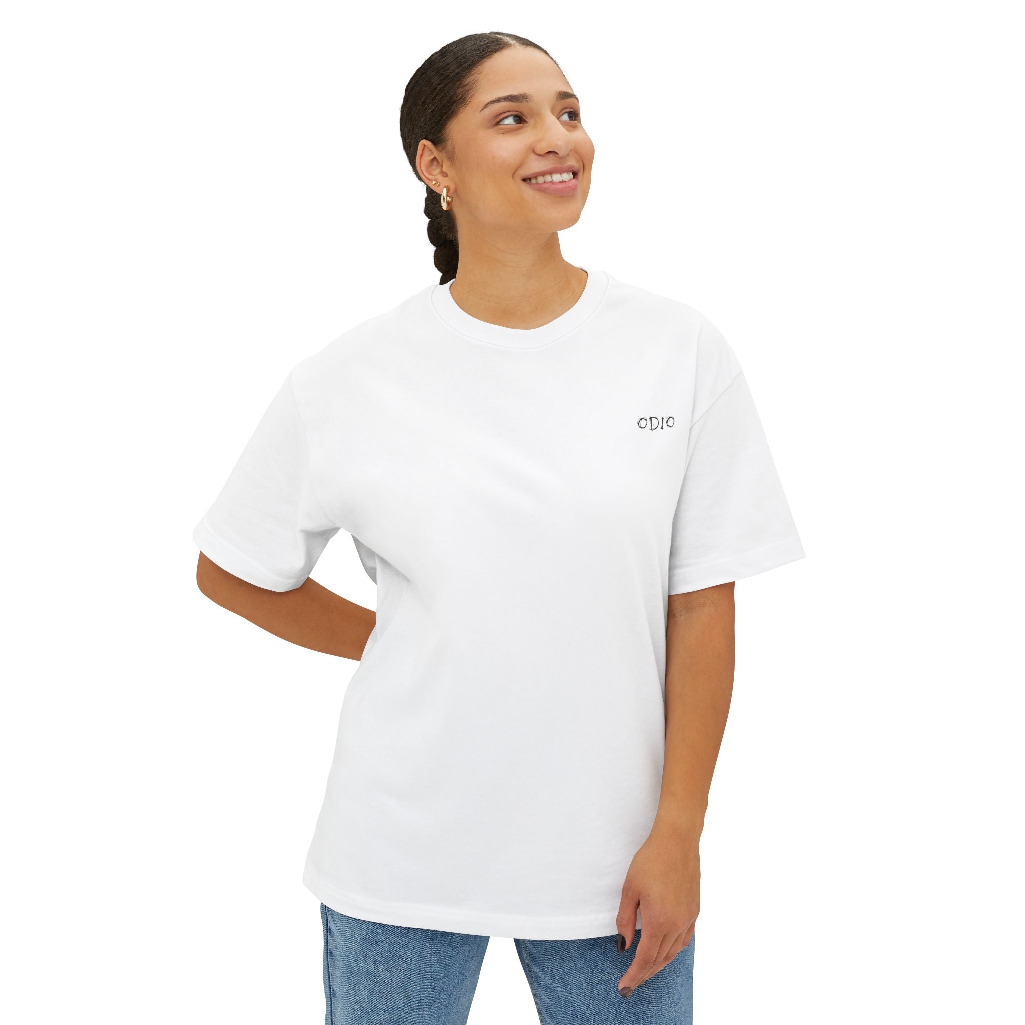 Odia lo falso 1 - Unisex Oversized Boxy Tee