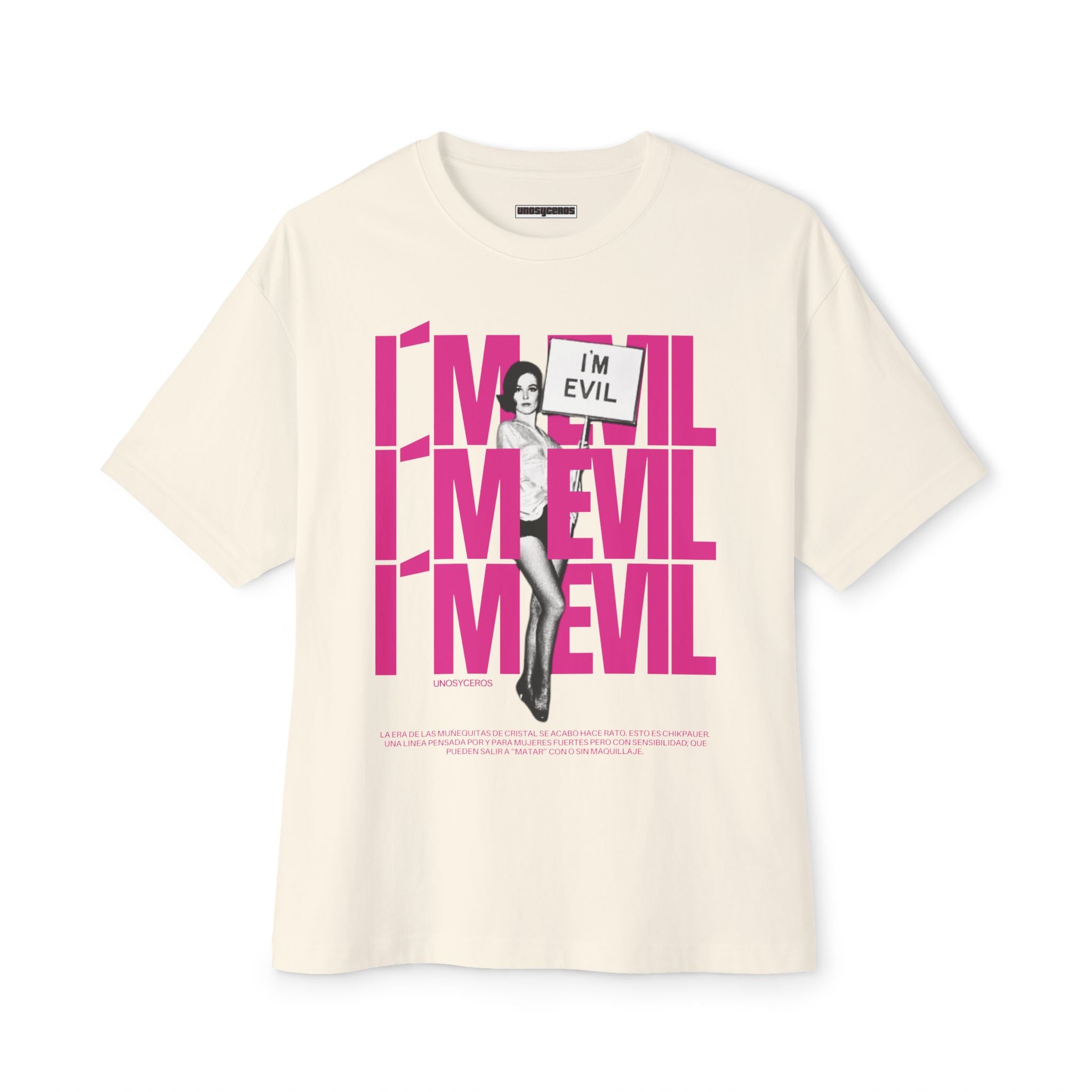 I’m EVIL - Unisex Oversized Boxy Tee