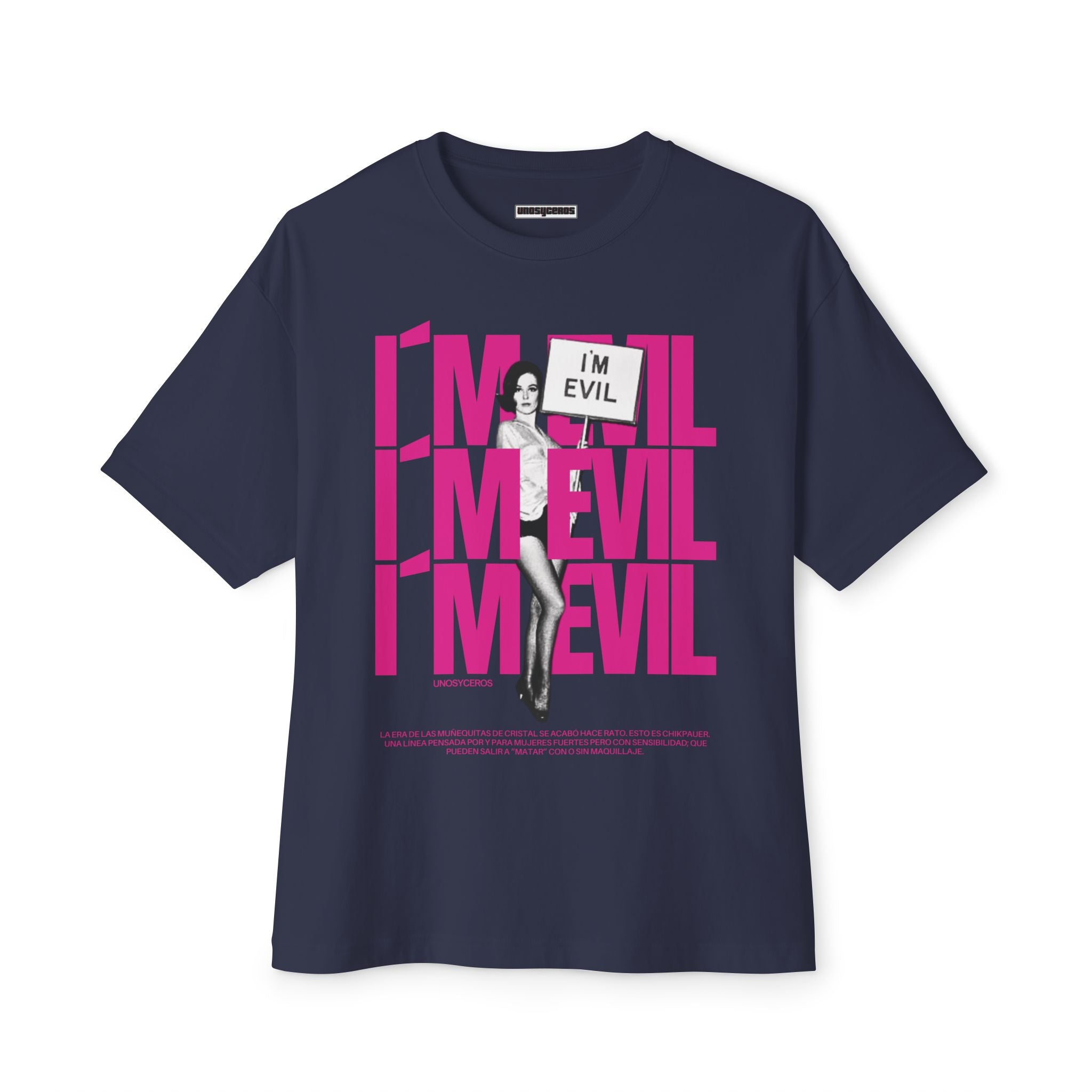 I’m EVIL - Unisex Oversized Boxy Tee