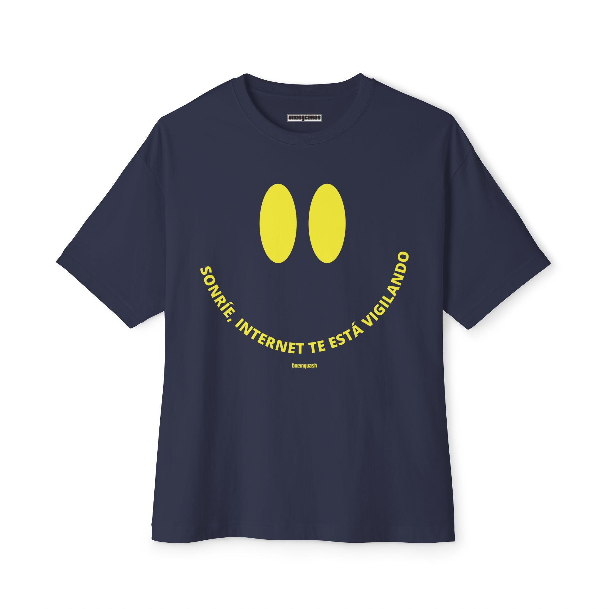Sonríe, internet te está vigilando 1 - Unisex Oversized Boxy Tee