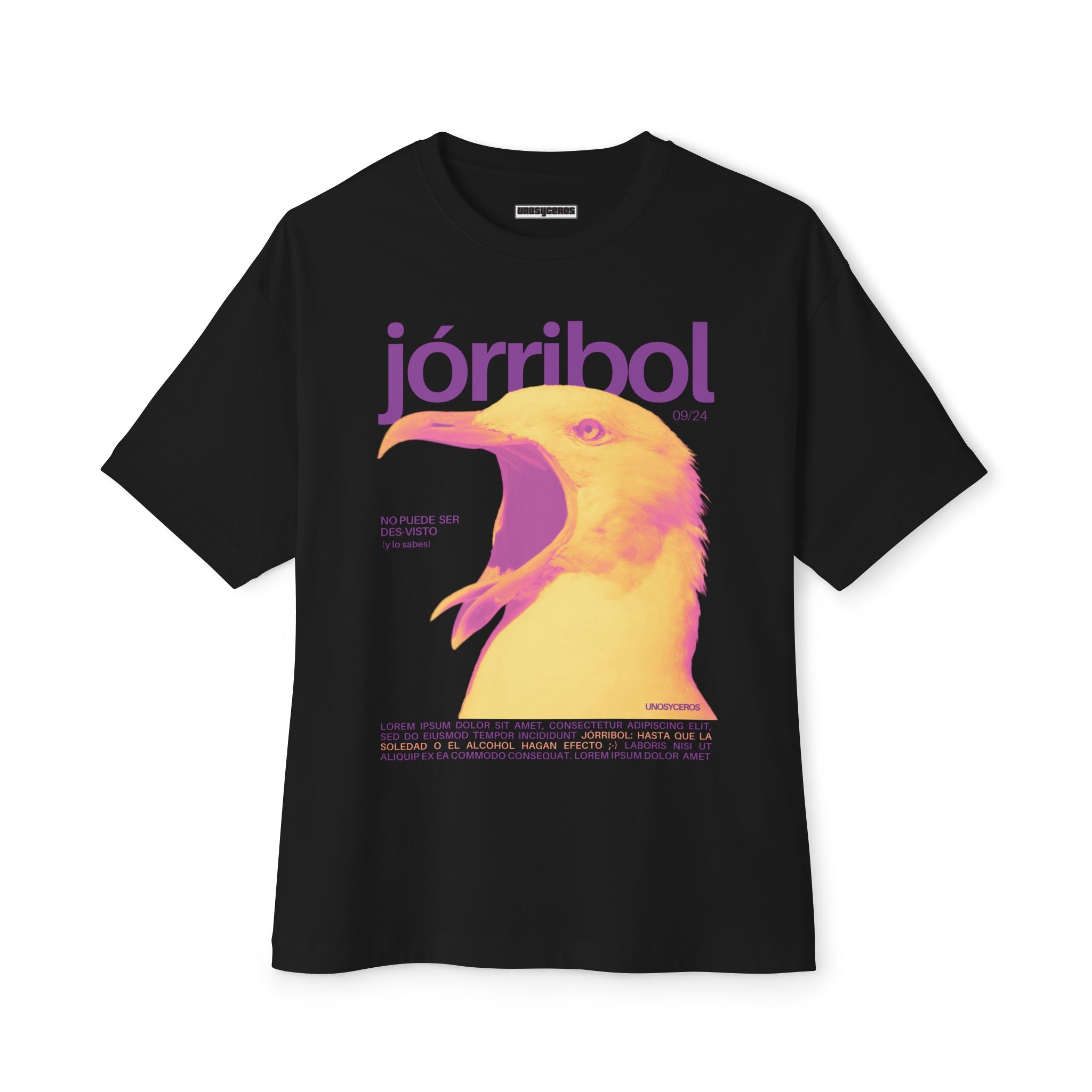Jórribol 1 - Unisex Oversized Boxy Tee