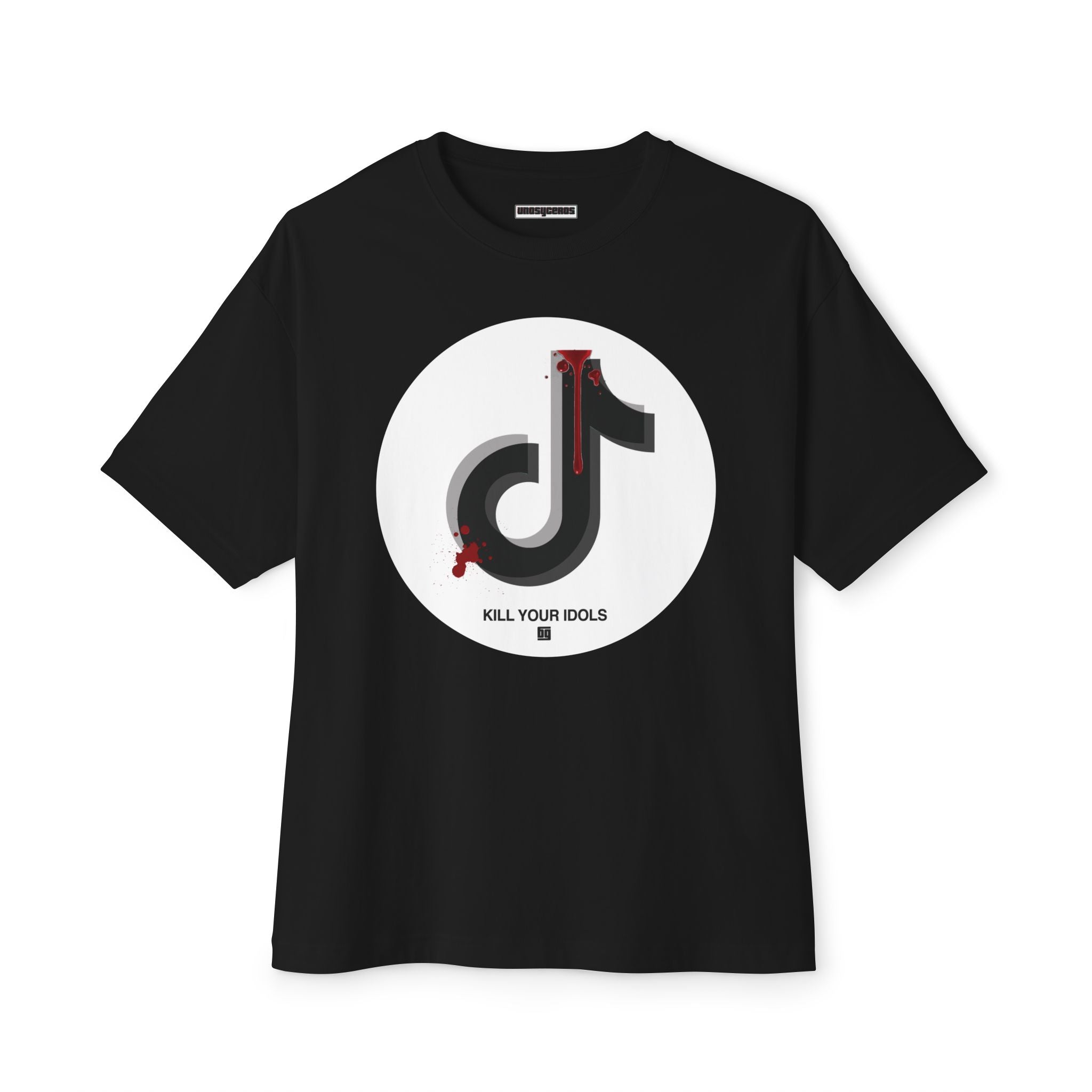 TikTok 2 - Unisex Oversized Boxy Tee
