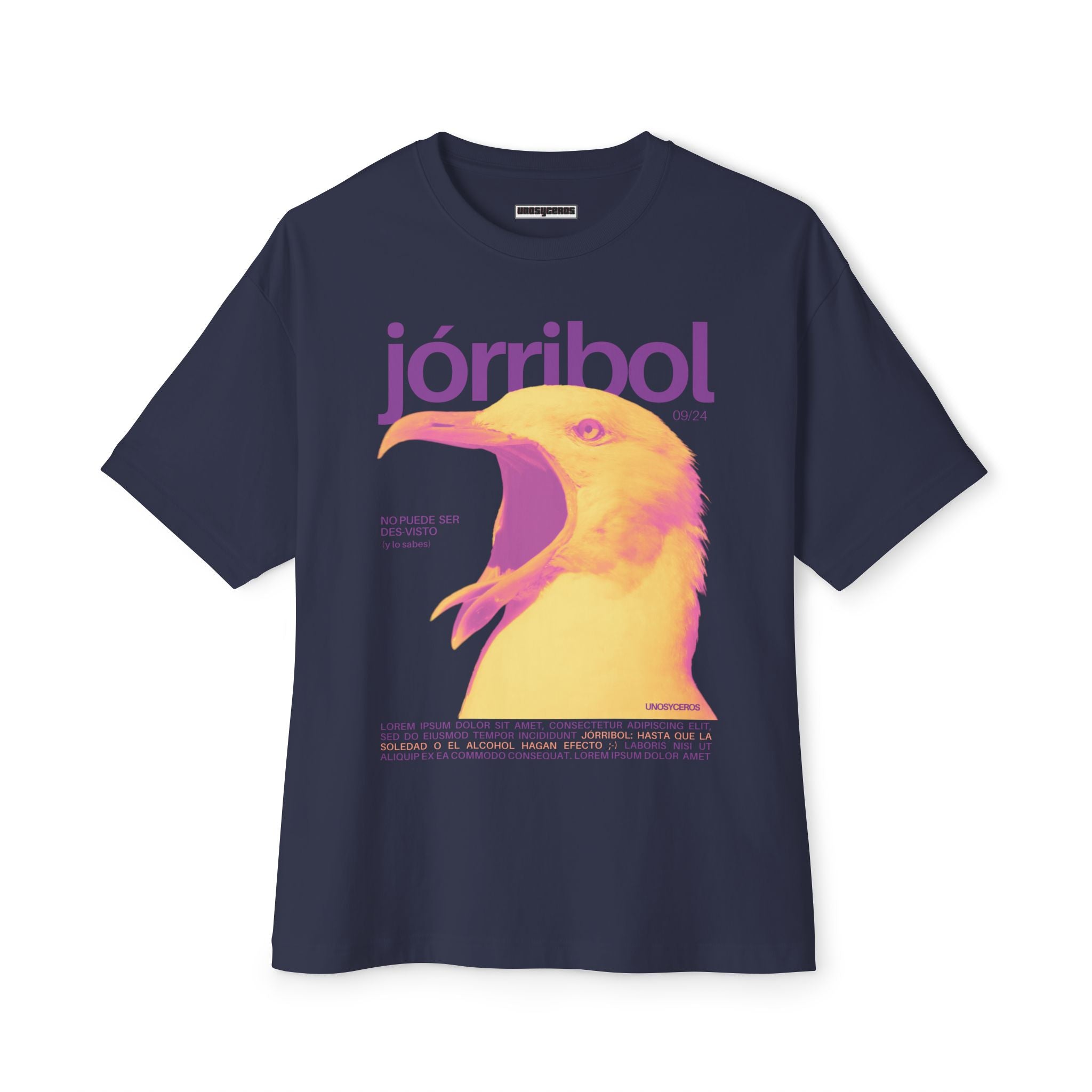 Jórribol 1 - Unisex Oversized Boxy Tee