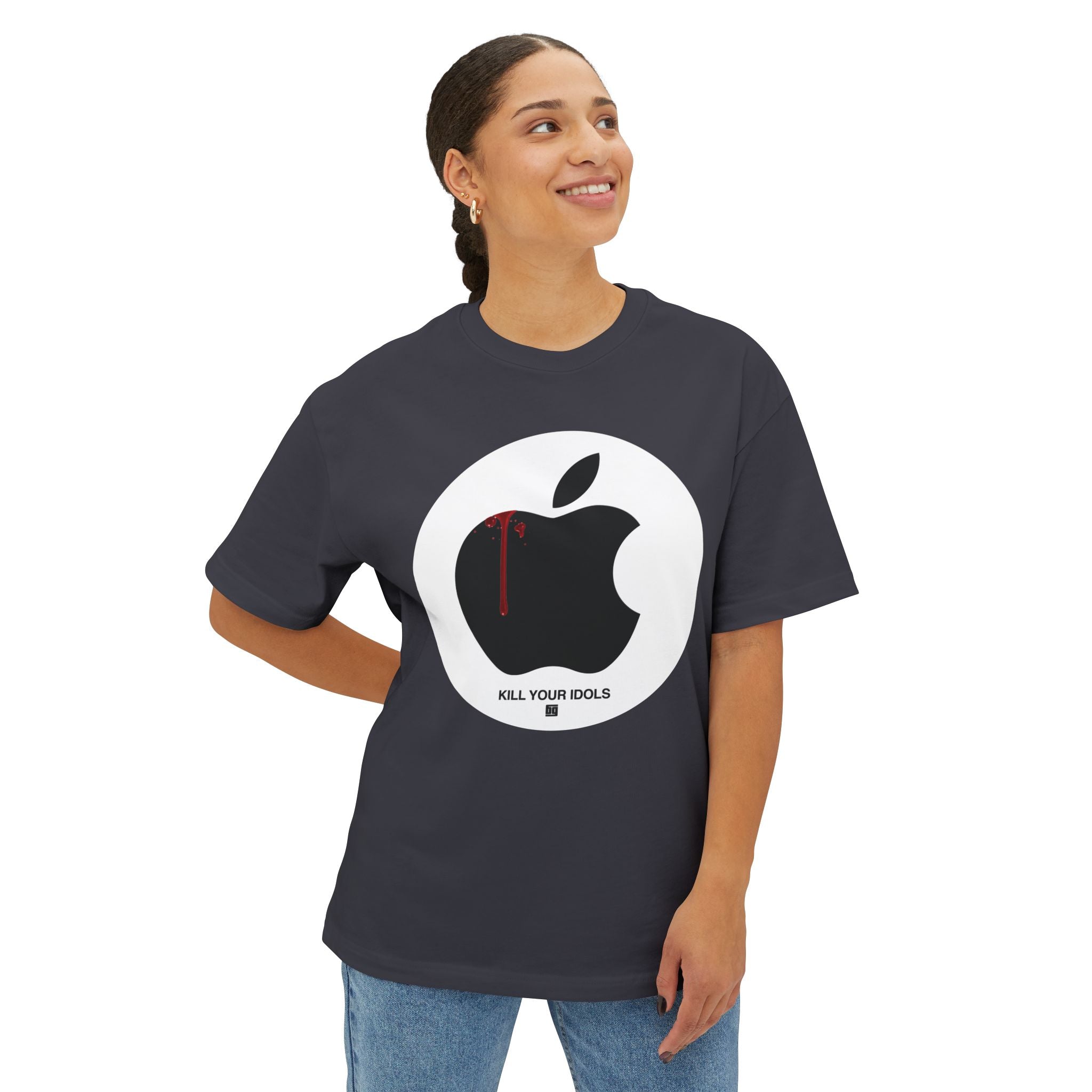 Apple 2 - Unisex Oversized Boxy Tee