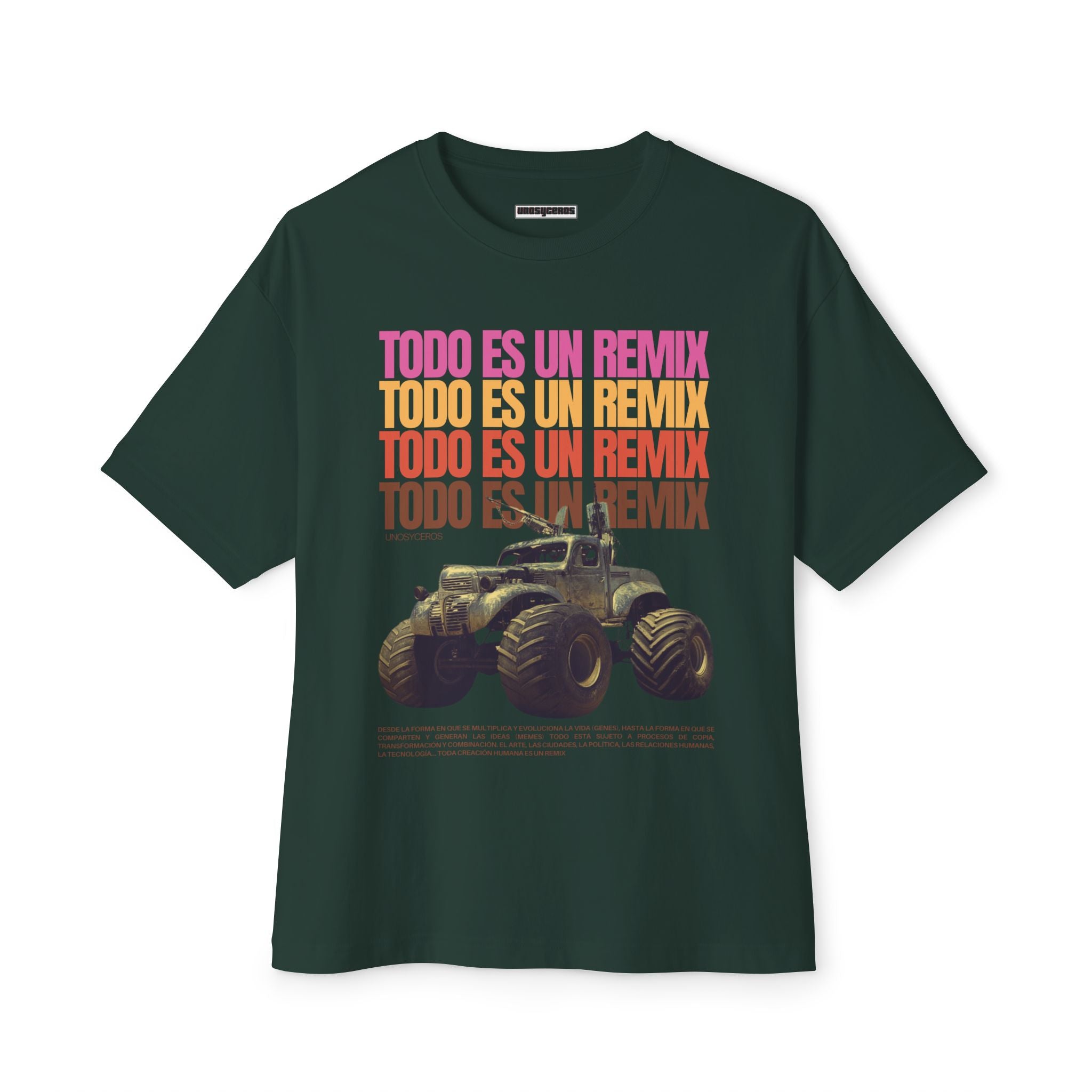 Todo es un Remix 1 - Unisex Oversized Boxy Tee