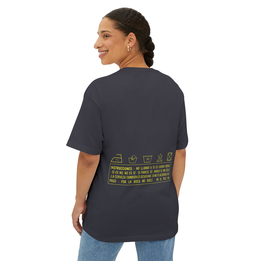 Sonríe, internet te está vigilando 1 - Unisex Oversized Boxy Tee