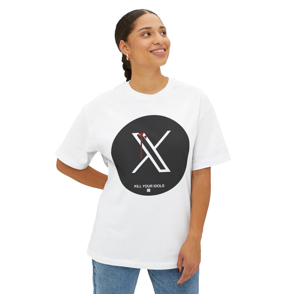 X - Unisex Oversized Boxy Tee