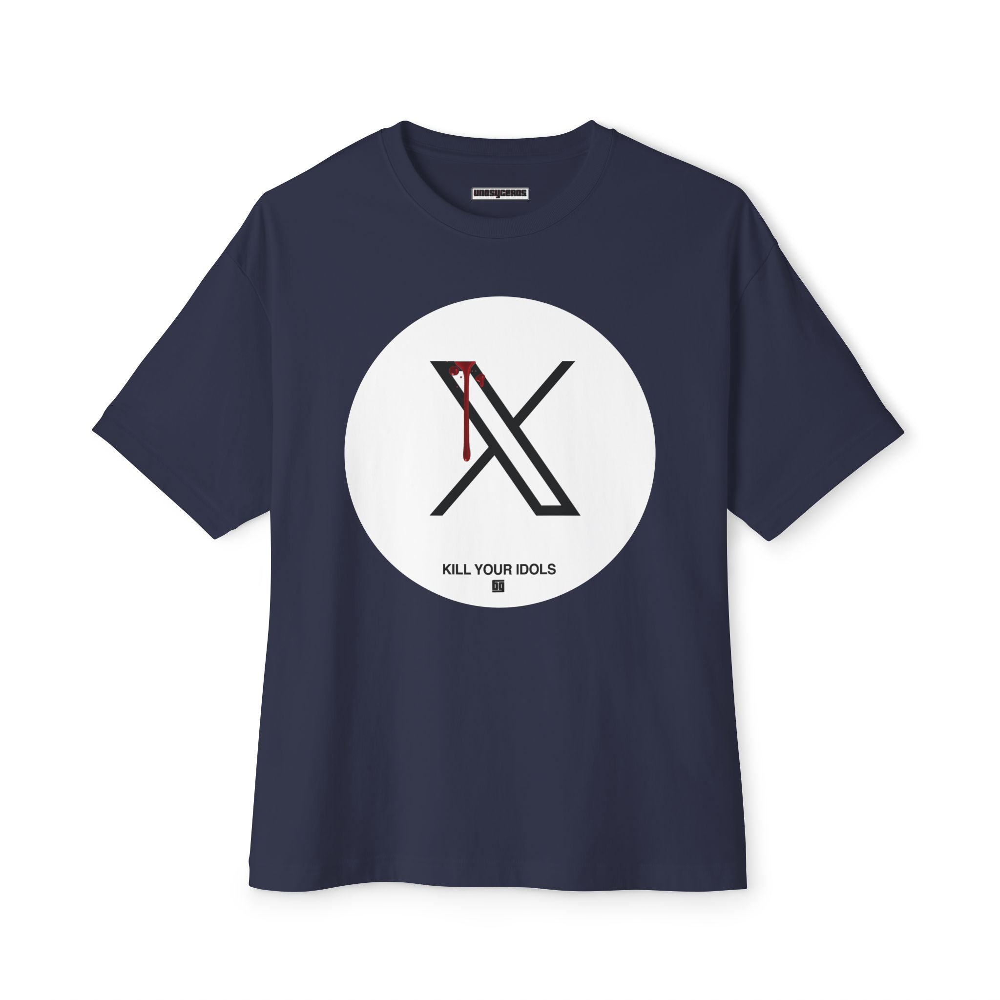 X 2 - Unisex Oversized Boxy Tee