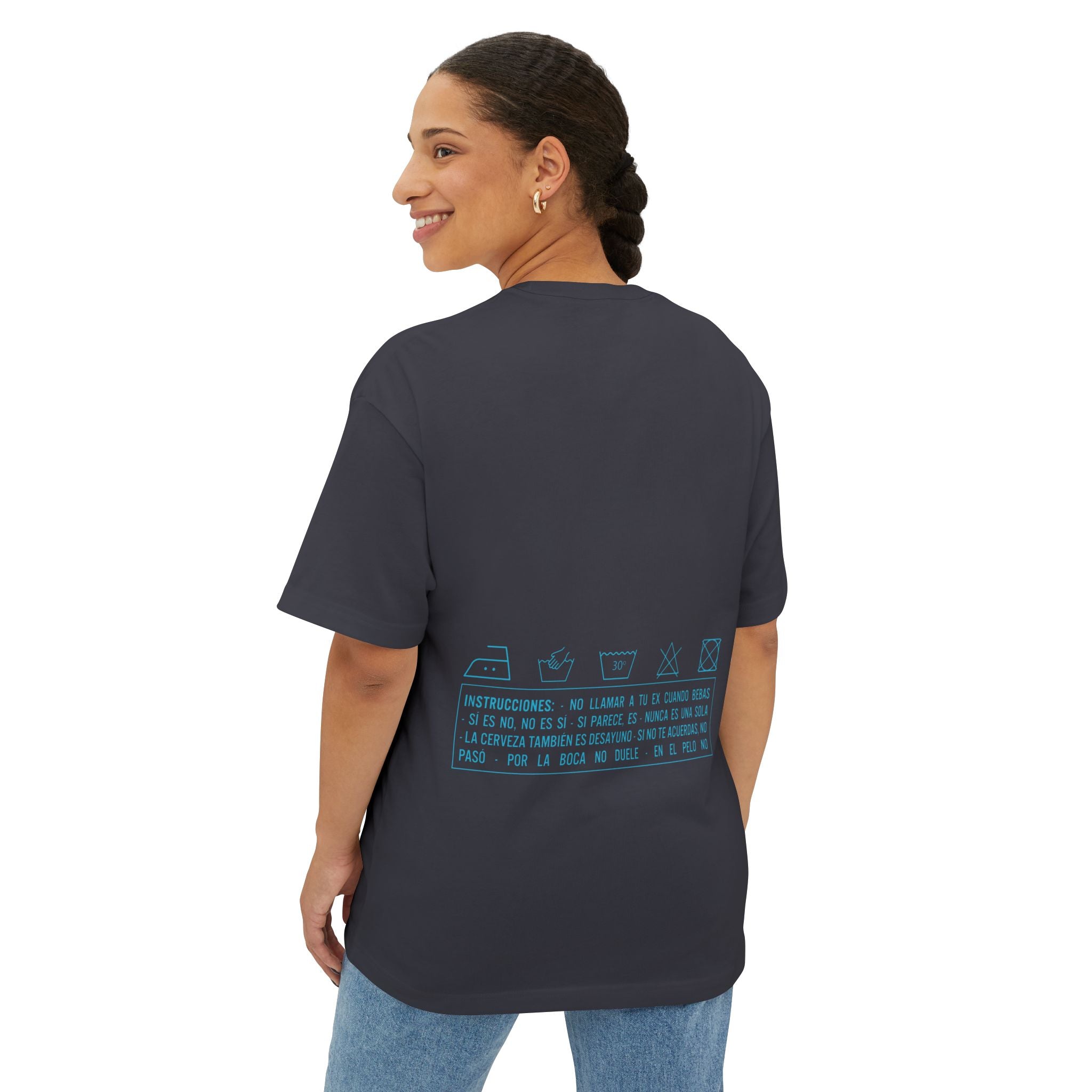Ahora dilo sin llorar NIÑITO - Unisex Oversized Boxy Tee