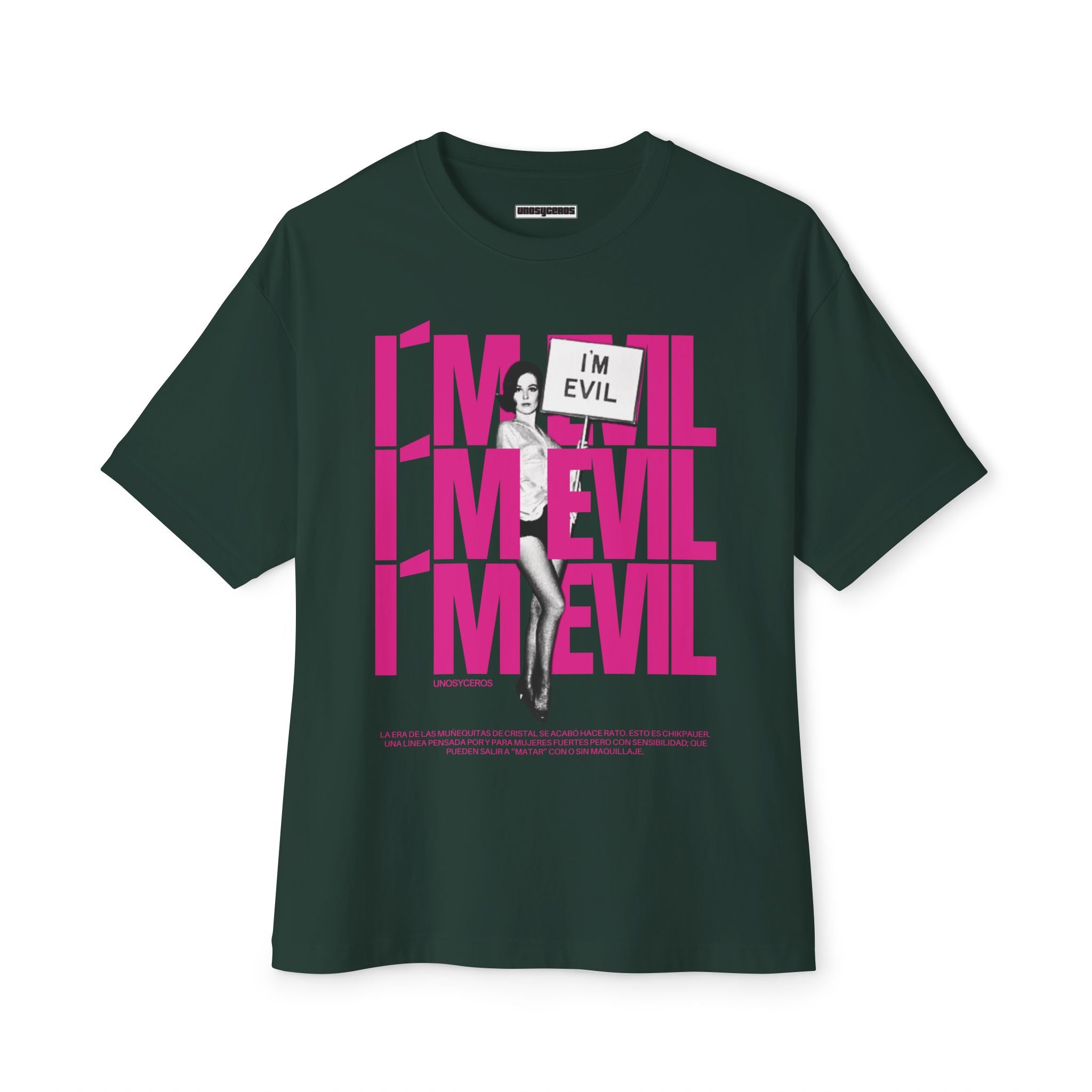 I’m EVIL - Unisex Oversized Boxy Tee