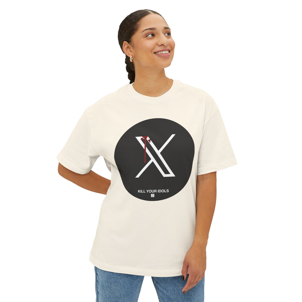 X - Unisex Oversized Boxy Tee