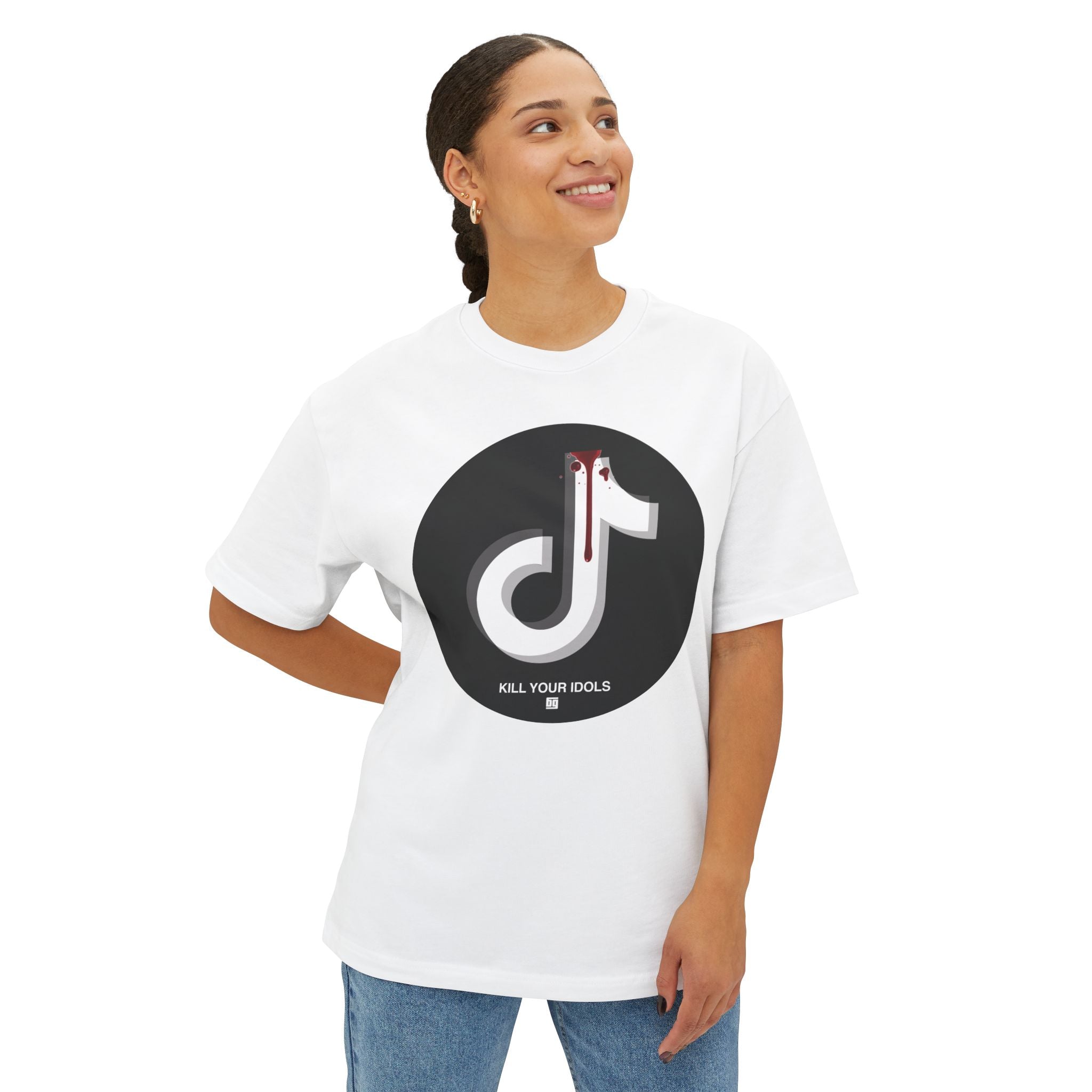 TikTok - Unisex Oversized Boxy Tee