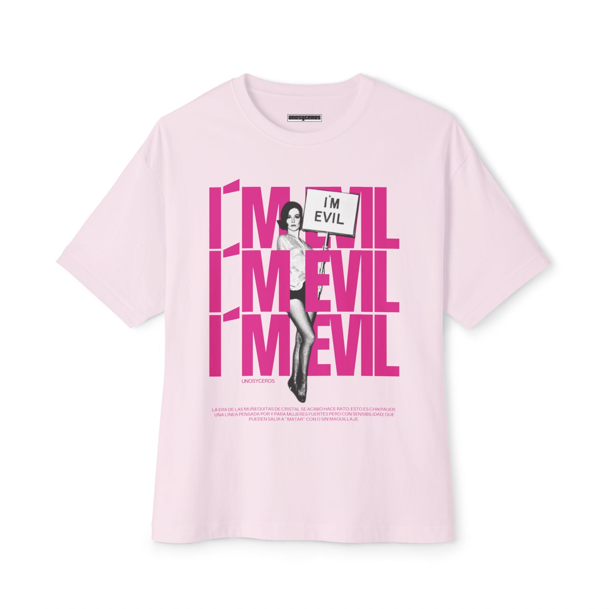 I’m EVIL - Unisex Oversized Boxy Tee