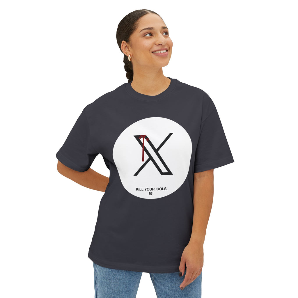 X 2 - Unisex Oversized Boxy Tee