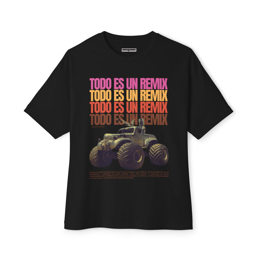 Todo es un Remix 1 - Unisex Oversized Boxy Tee