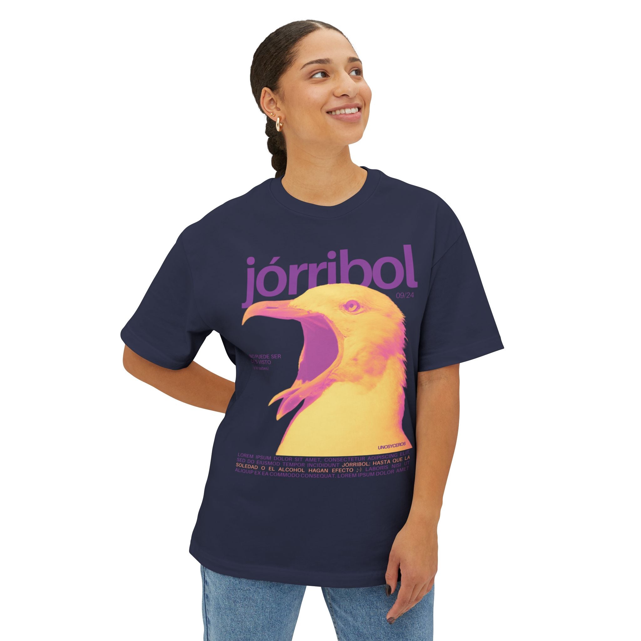 Jórribol 1 - Unisex Oversized Boxy Tee