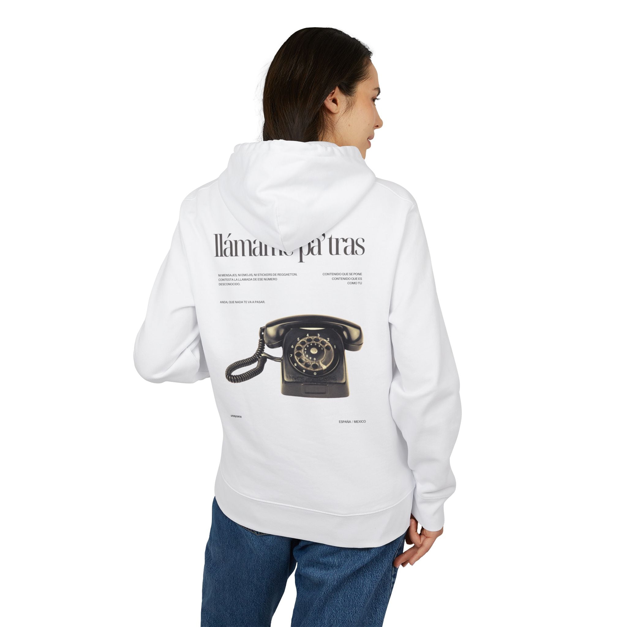 Llámame pa' tras - Unisex Cruiser 2.0 Hoodie