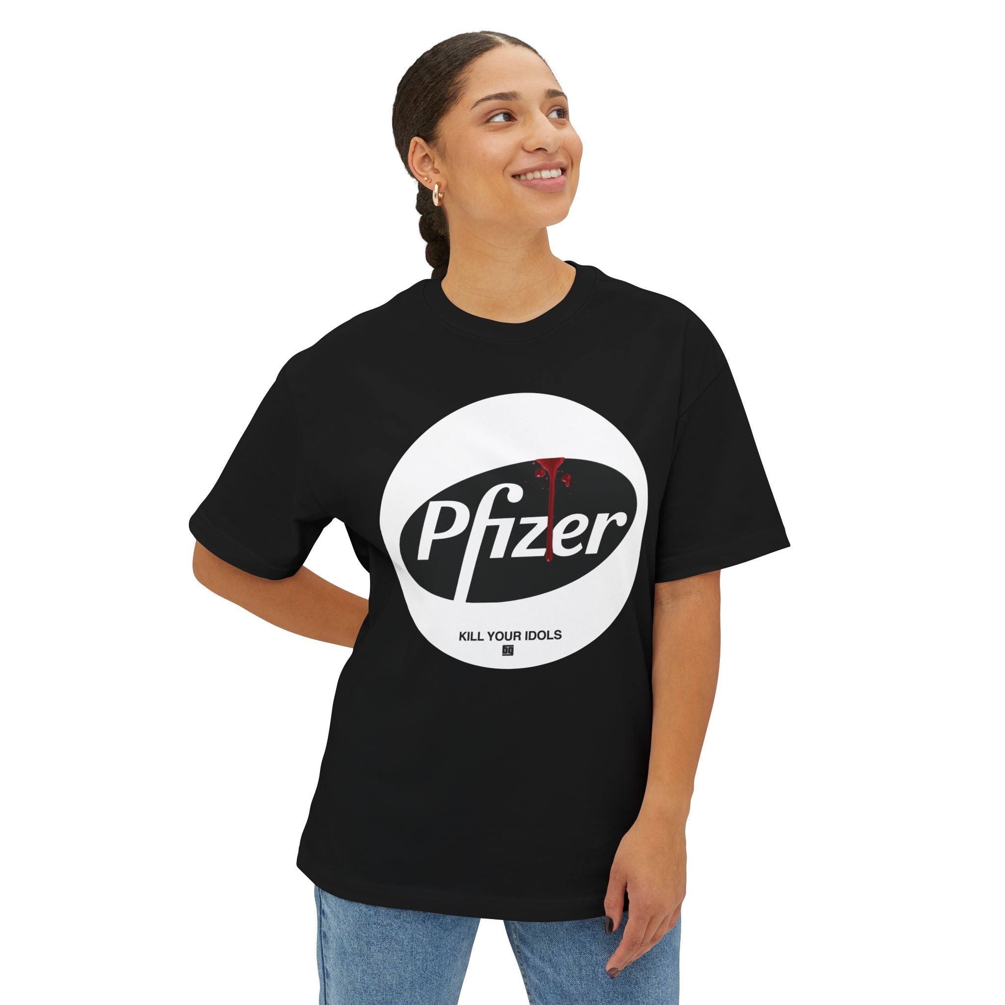 Pfizer 2 - Unisex Oversized Boxy Tee