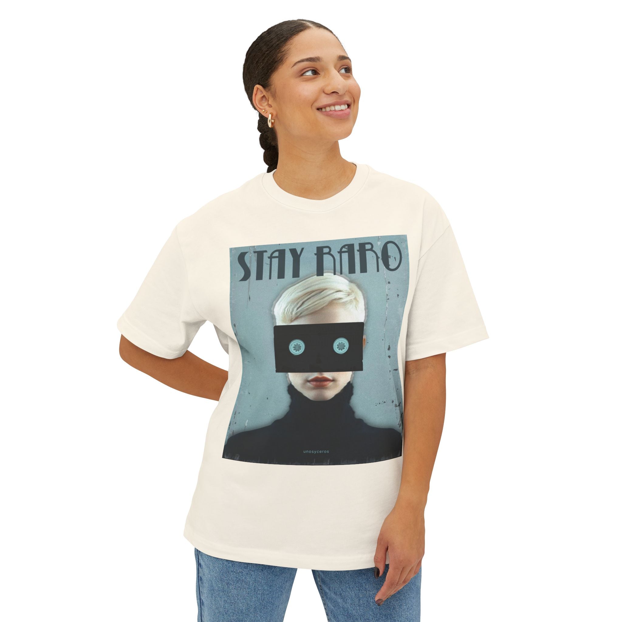 Black Sheep Senior - Unisex Oversized Boxy Tee