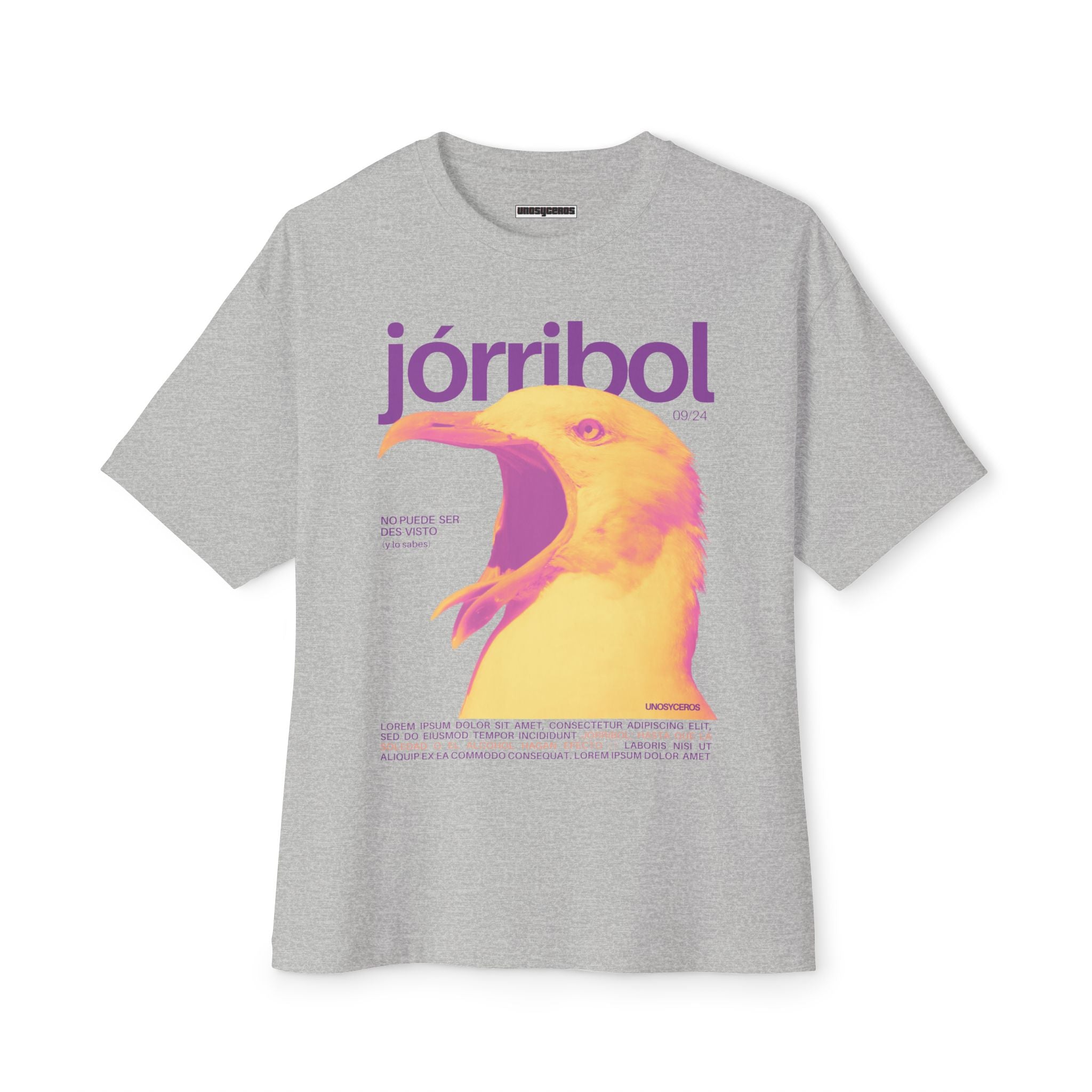 Jórribol 1 - Unisex Oversized Boxy Tee