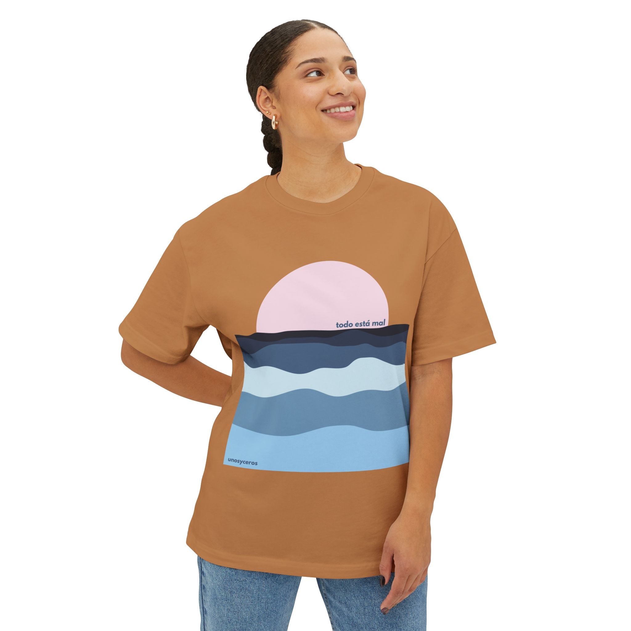Todo está mal 2 - Unisex Oversized Boxy Tee