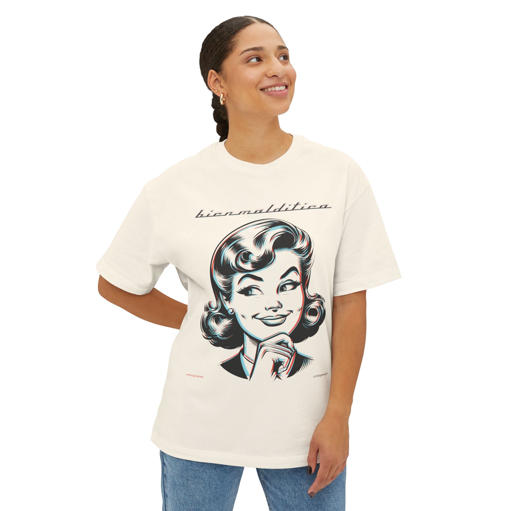 Yo sí, ¿y qué? - Unisex Oversized Boxy Tee