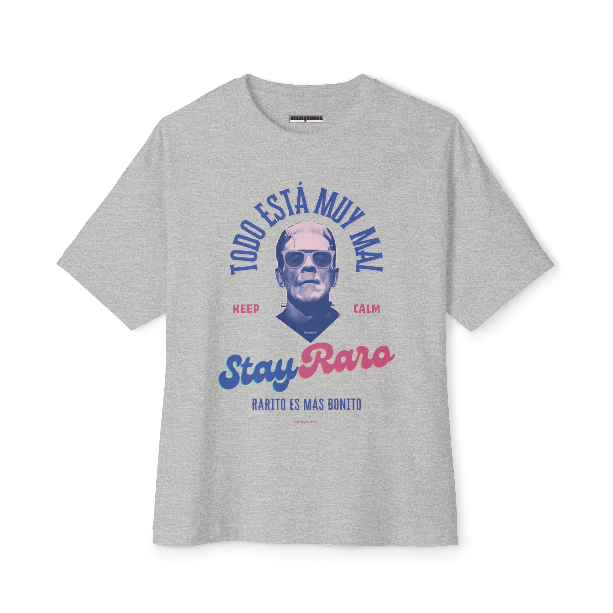 Keep Calm - Unisex Oversized Boxy Tee