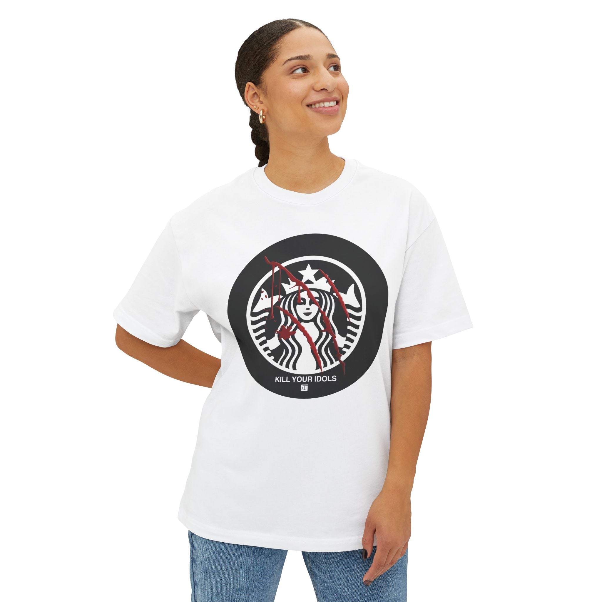 Starbucks - Unisex Oversized Boxy Tee