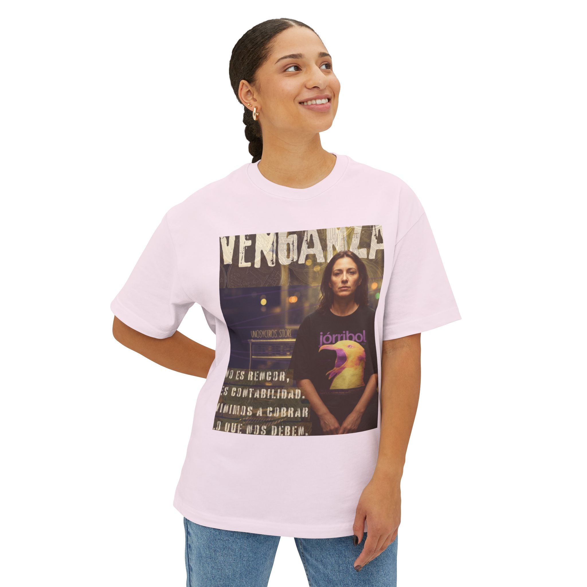 La venganza 3 - Unisex Oversized Boxy Tee