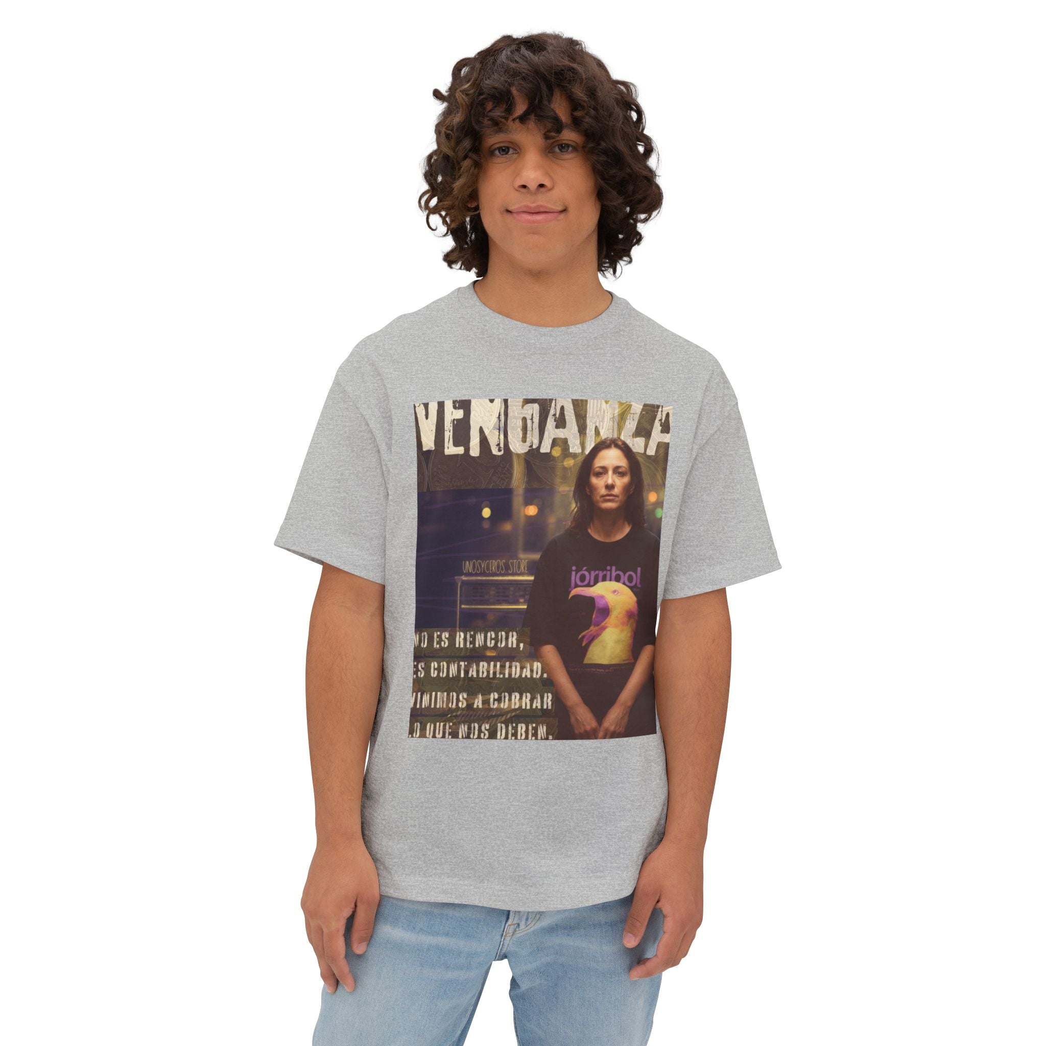 La venganza 3 - Unisex Oversized Boxy Tee