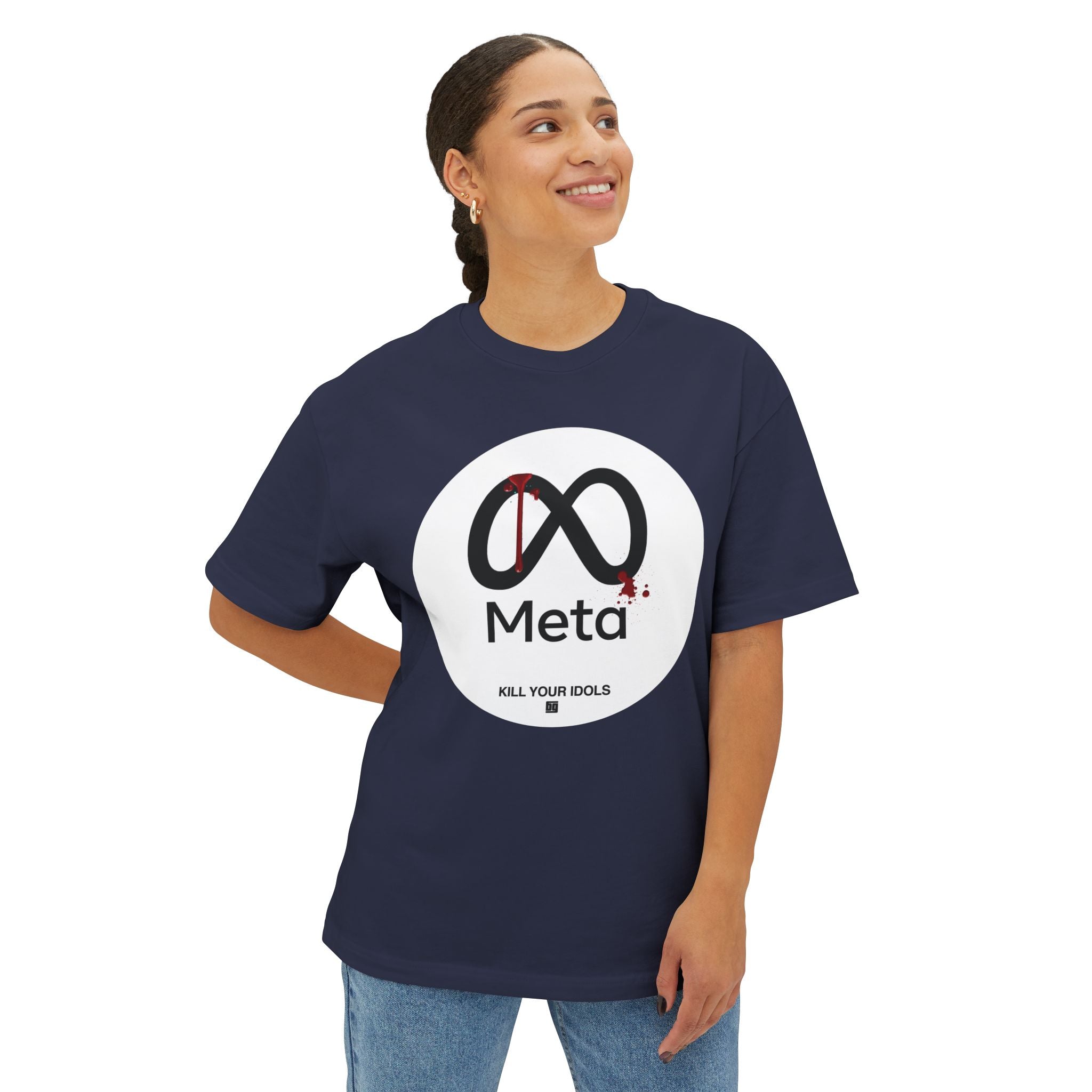 Meta 2 - Unisex Oversized Boxy Tee