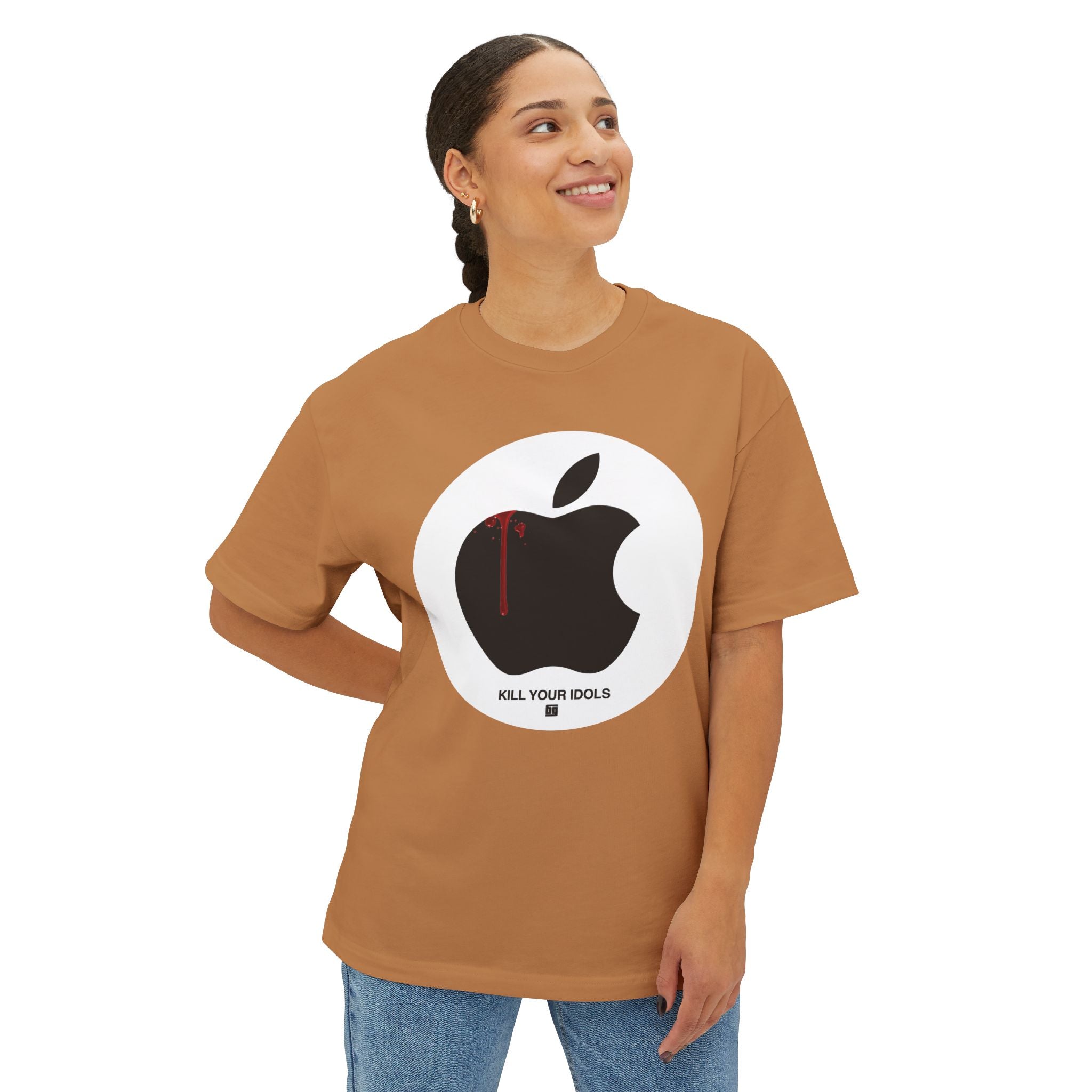 Apple 2 - Unisex Oversized Boxy Tee