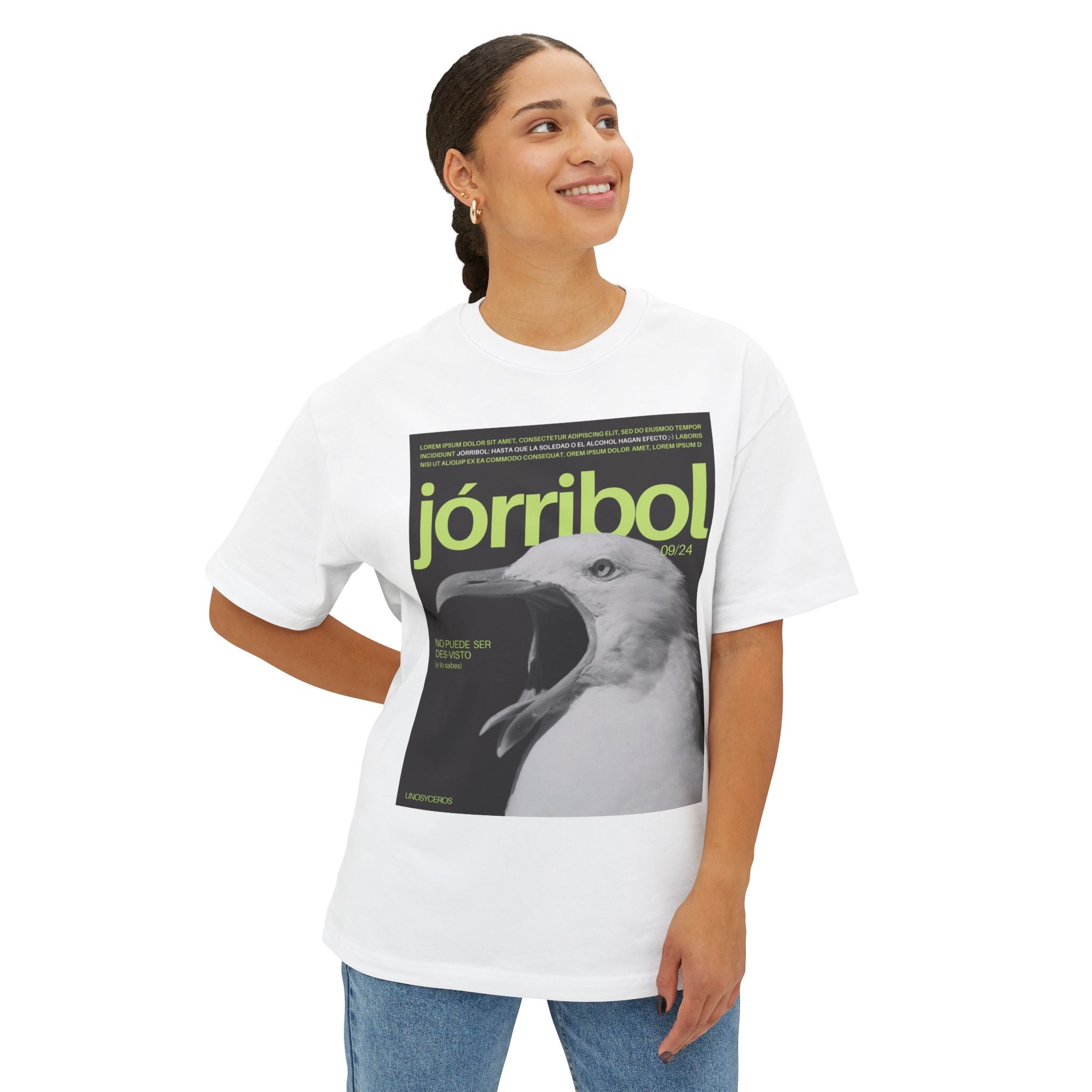 Jórribol 2 - Unisex Oversized Boxy Tee