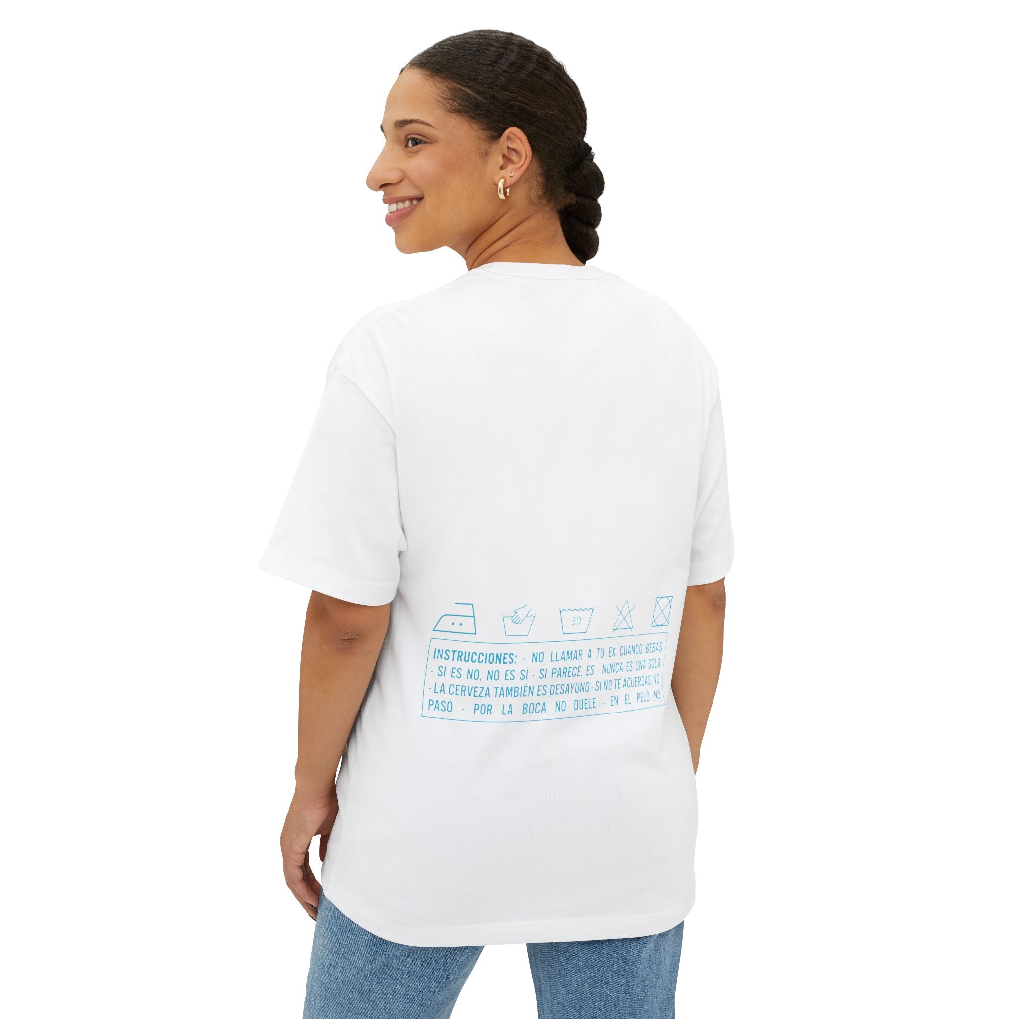 Ahora dilo sin llorar NIÑITO - Unisex Oversized Boxy Tee