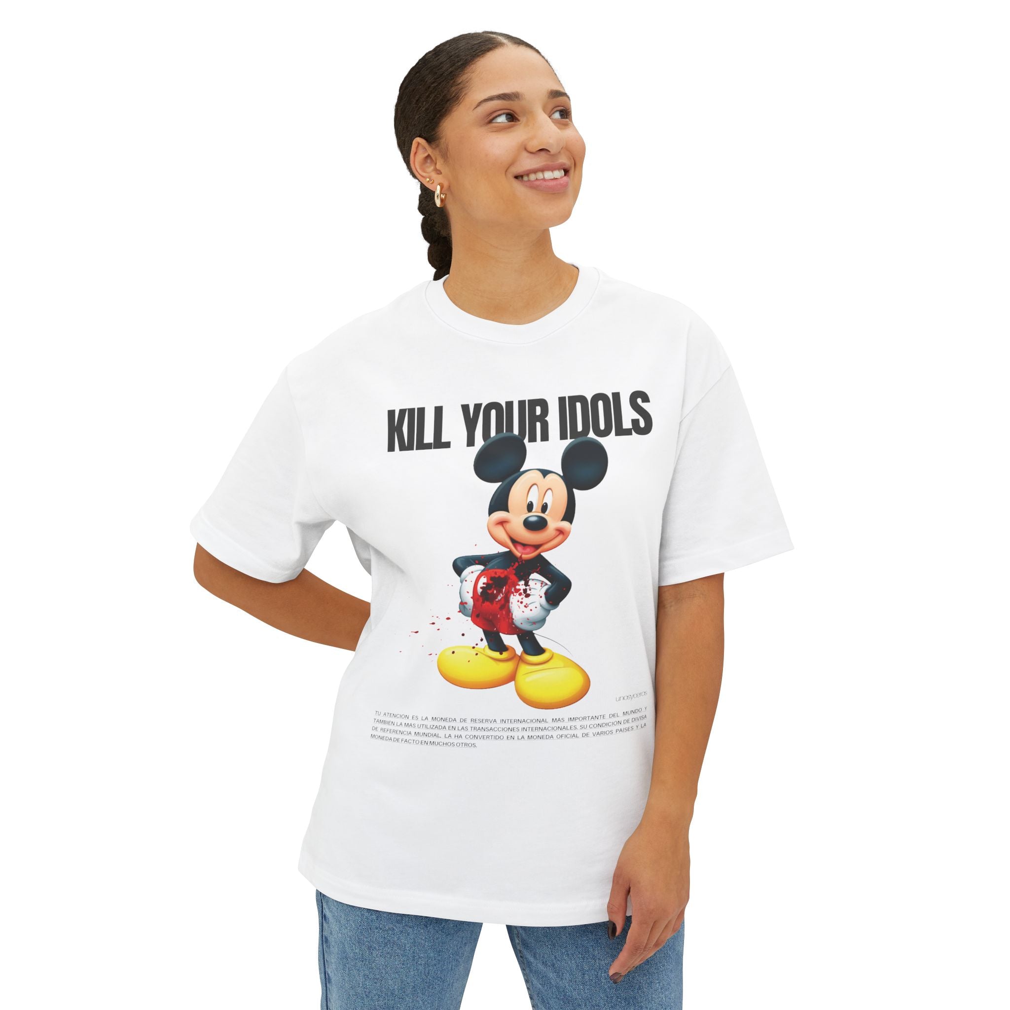 Mickey - Unisex Oversized Boxy Tee