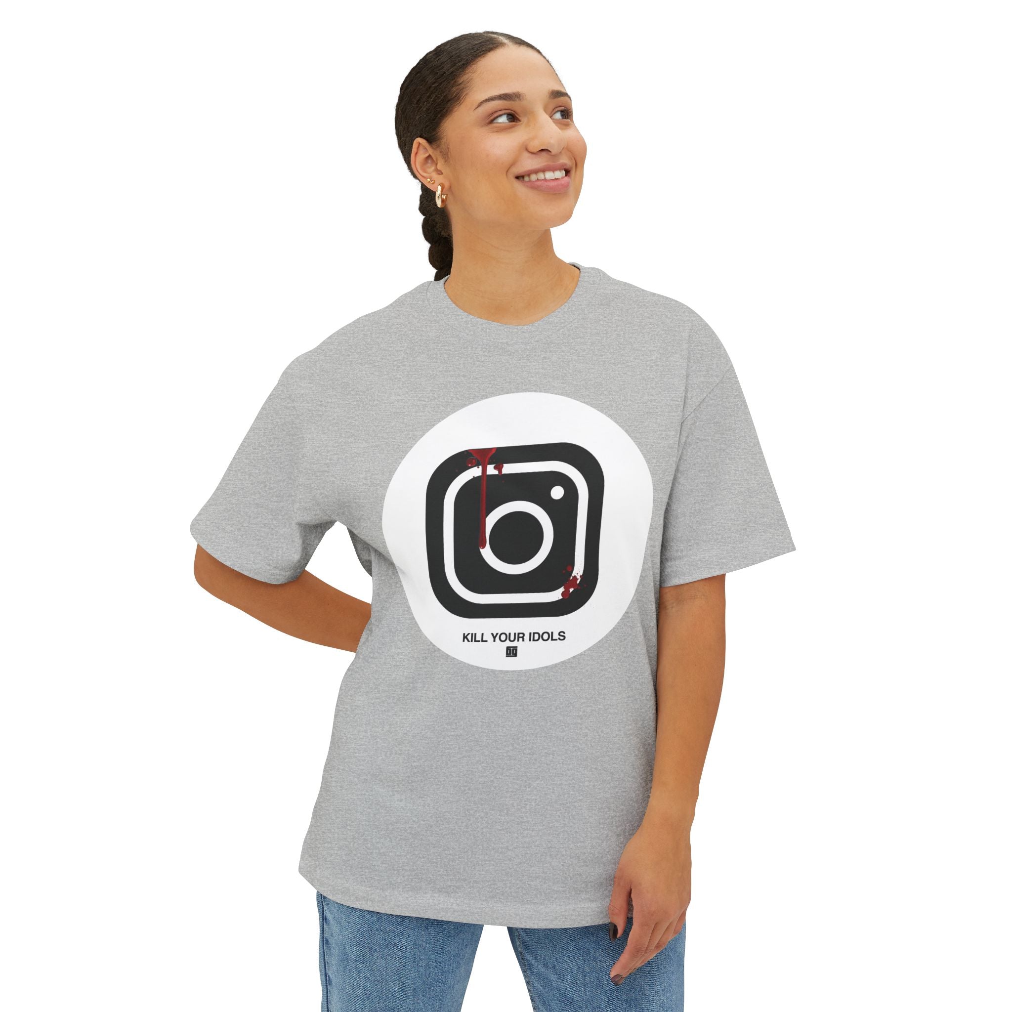 Instagram 2 - Unisex Oversized Boxy Tee