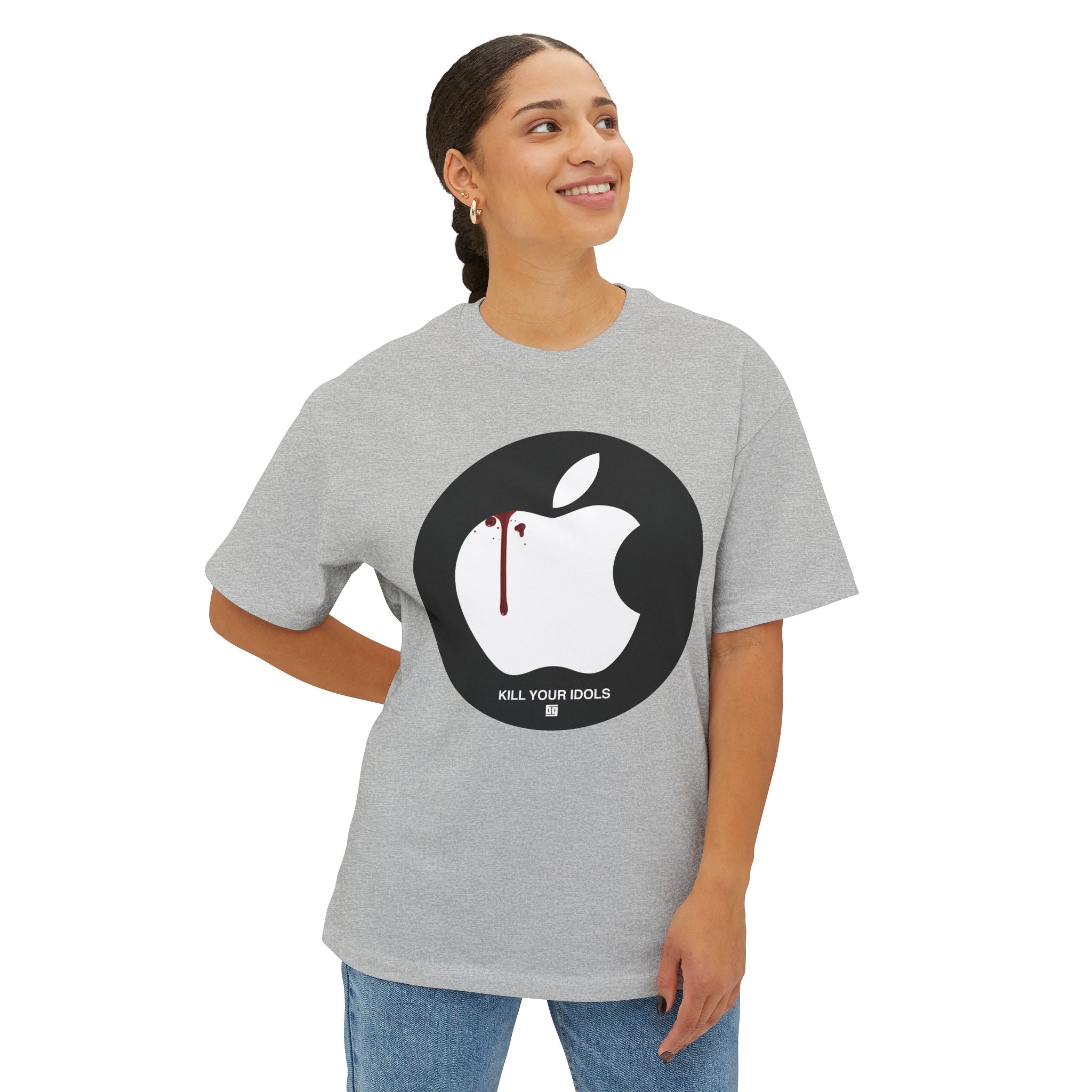 Apple - Unisex Oversized Boxy Tee