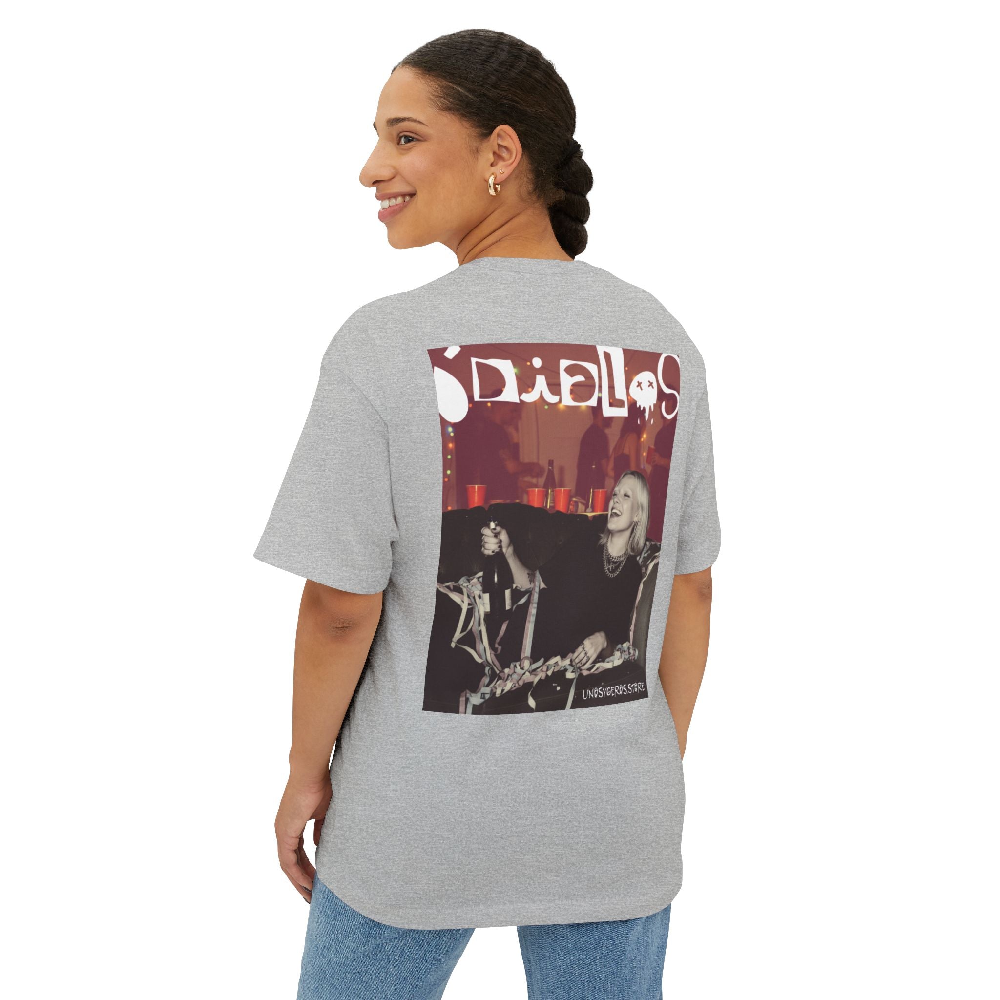Odia lo falso 1 - Unisex Oversized Boxy Tee