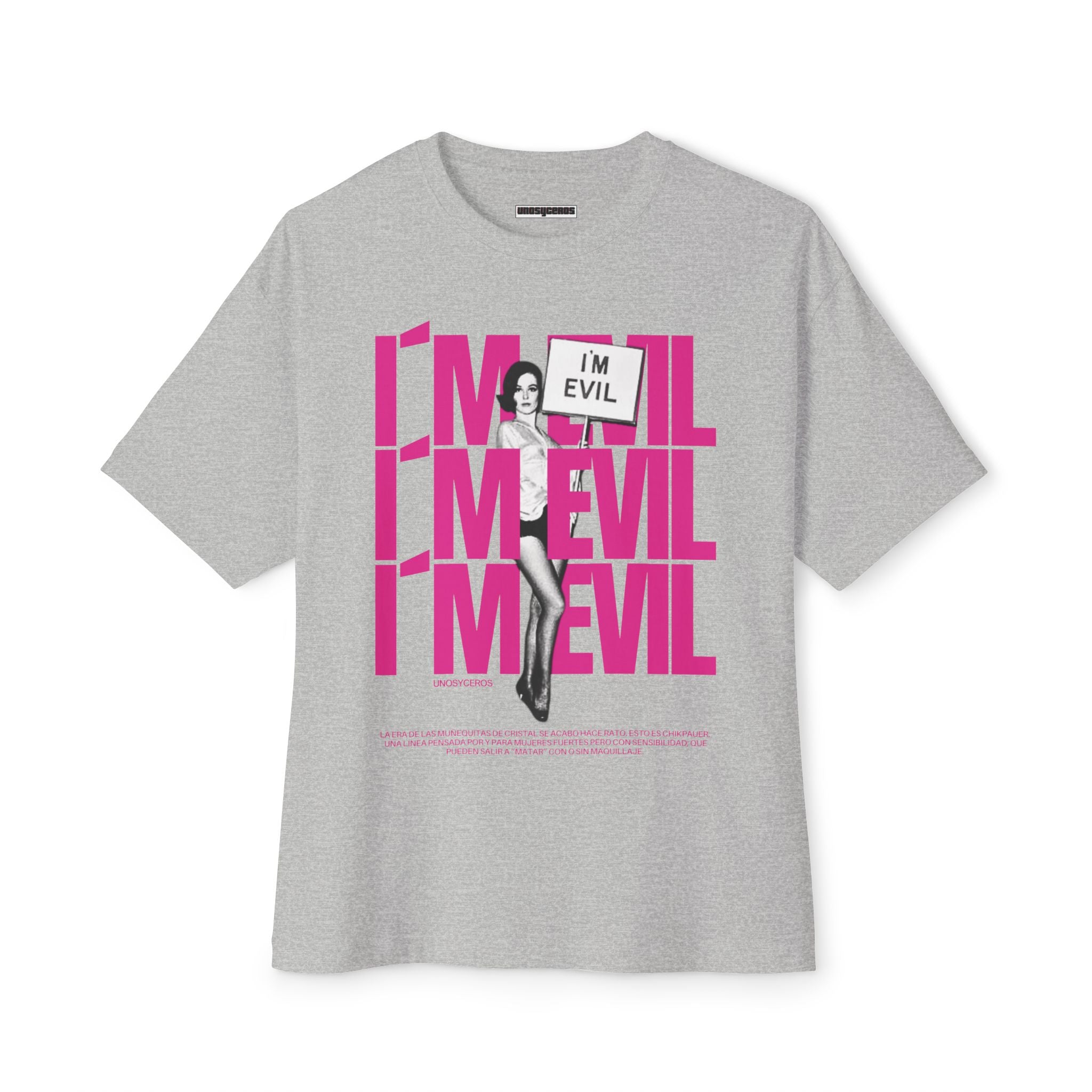 I’m EVIL - Unisex Oversized Boxy Tee