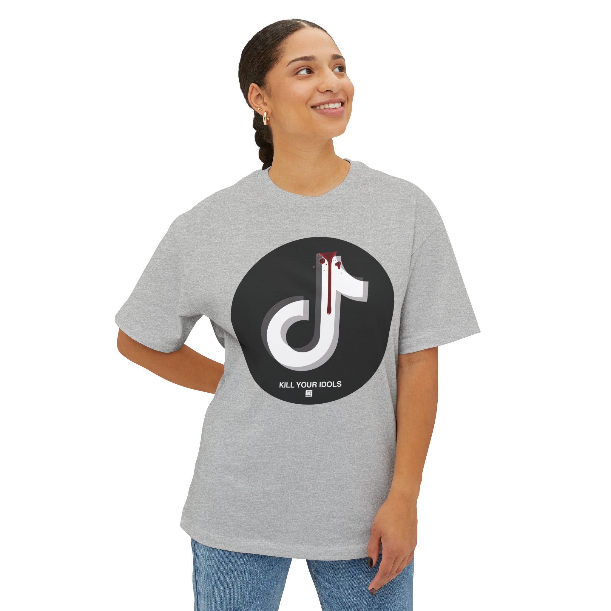TikTok - Unisex Oversized Boxy Tee