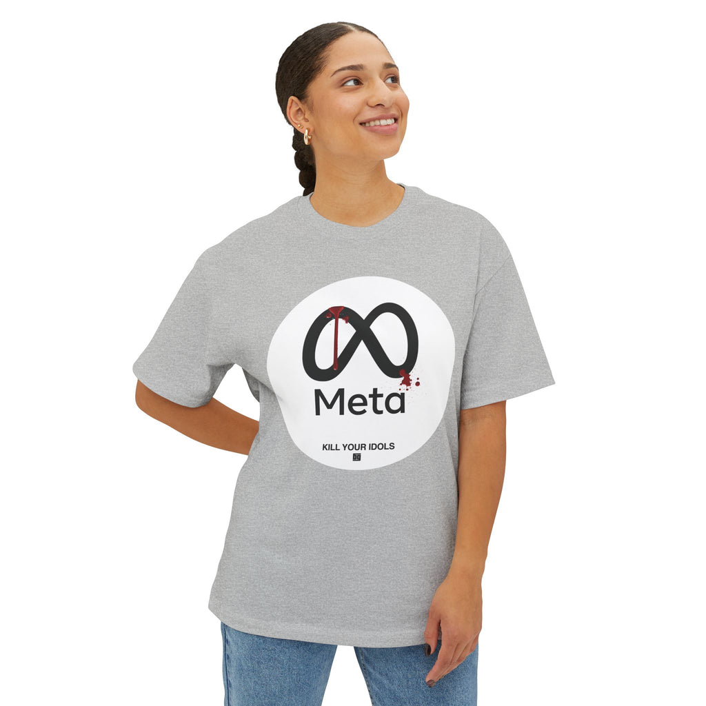 Meta 2 - Unisex Oversized Boxy Tee