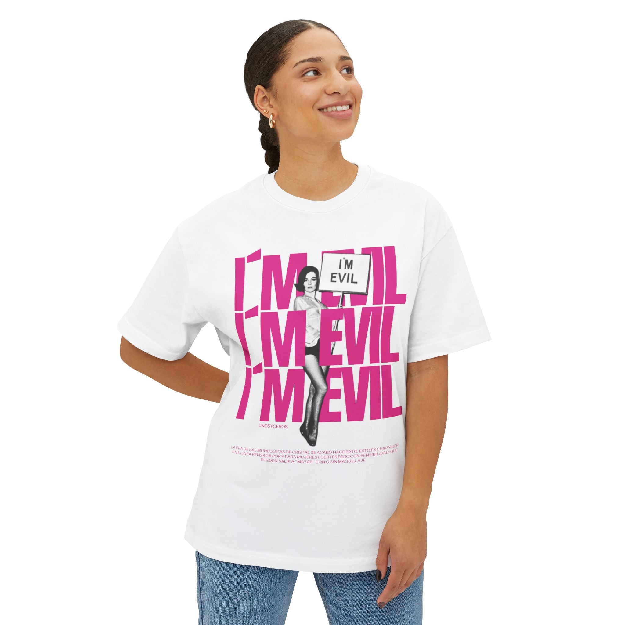 I’m EVIL - Unisex Oversized Boxy Tee