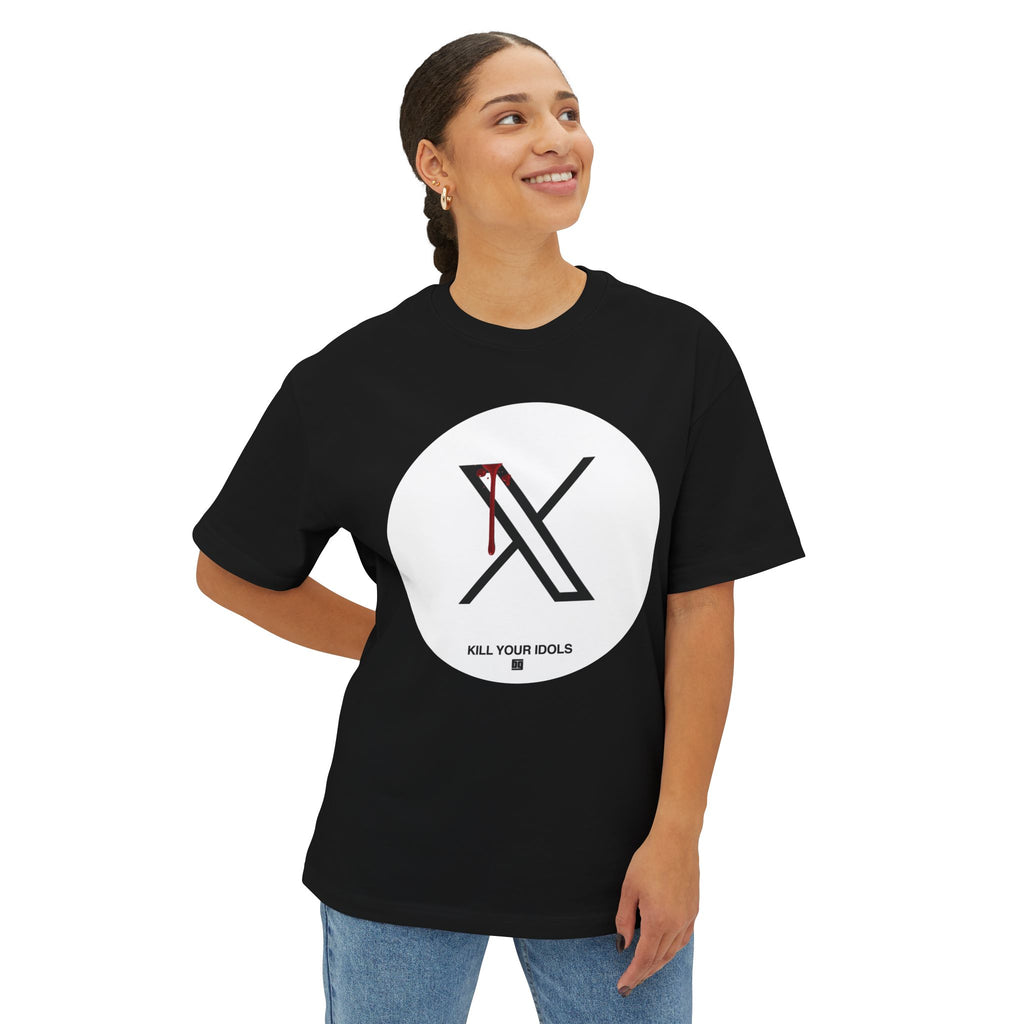 X 2 - Unisex Oversized Boxy Tee