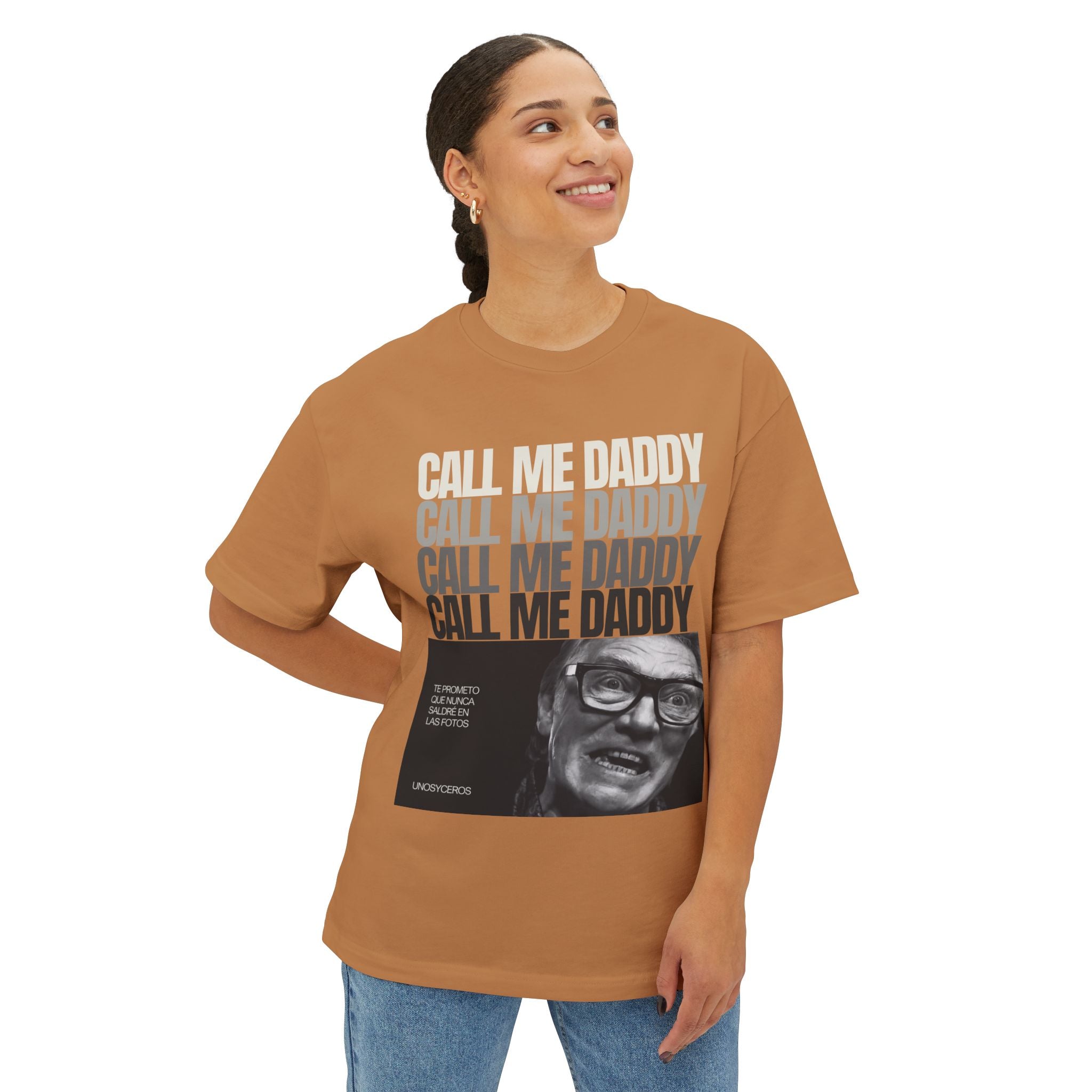 Call me Daddy - Unisex Oversized Boxy Tee