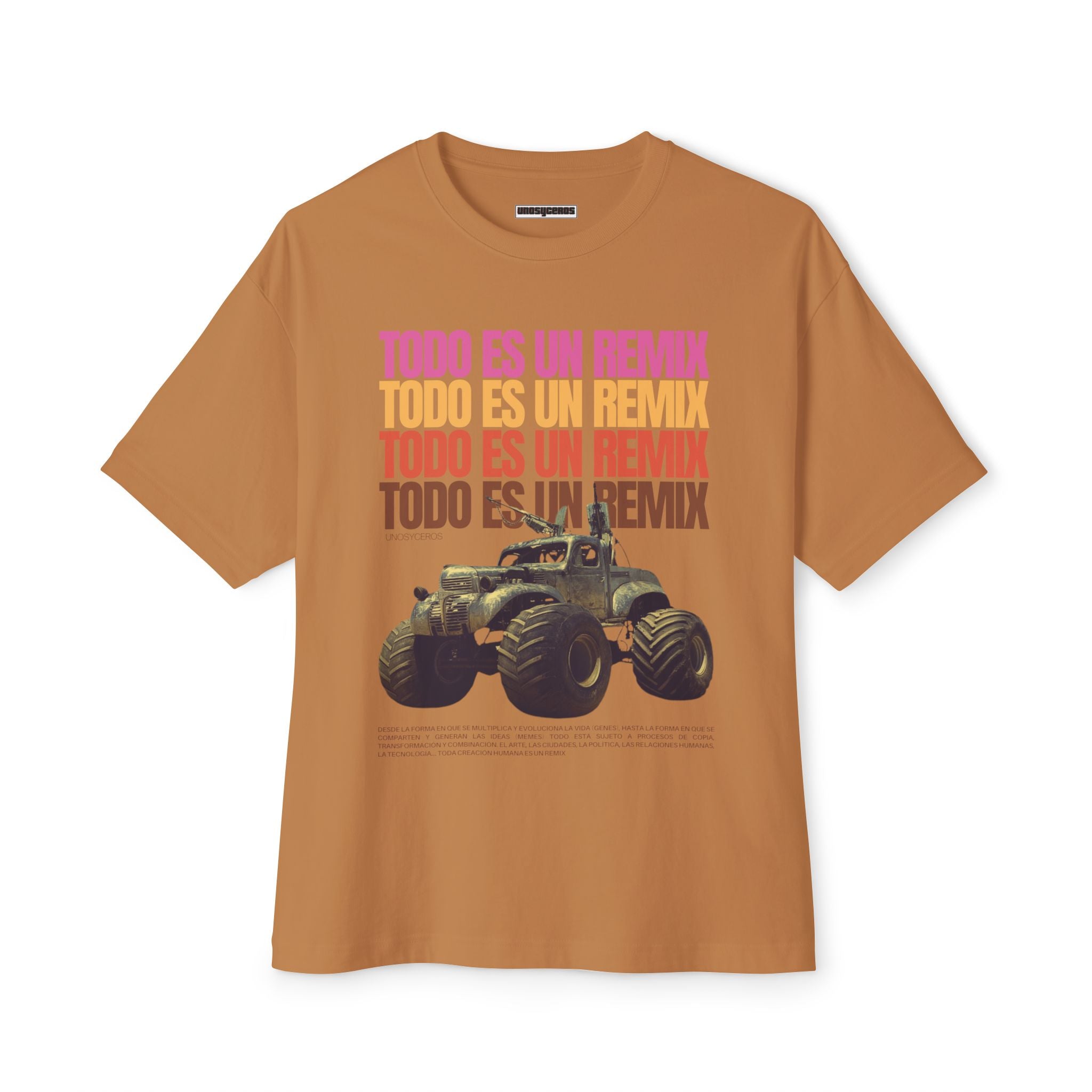 Todo es un Remix 1 - Unisex Oversized Boxy Tee