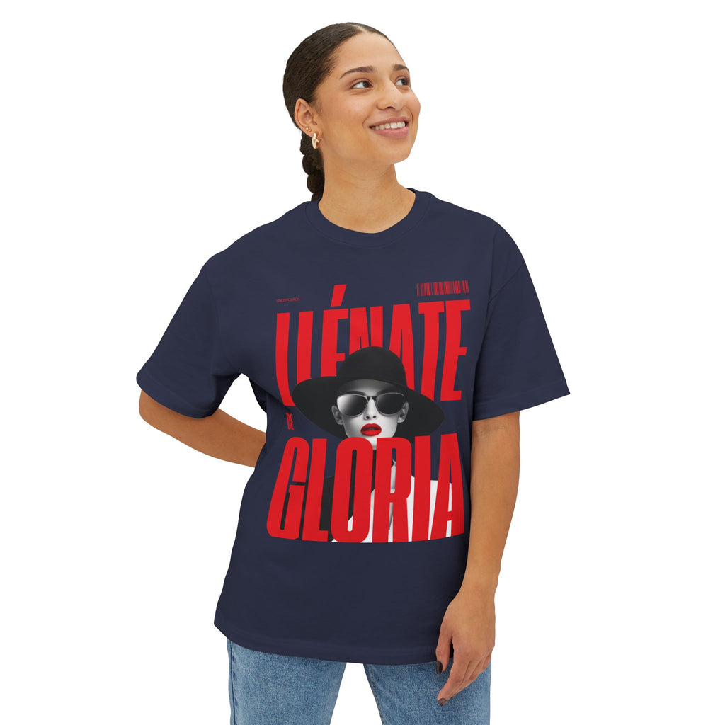 Llénate de Gloria - Unisex Oversized Boxy Tee